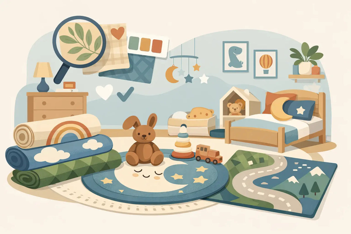 Top vloerkleden voor kinderkamer kiezen