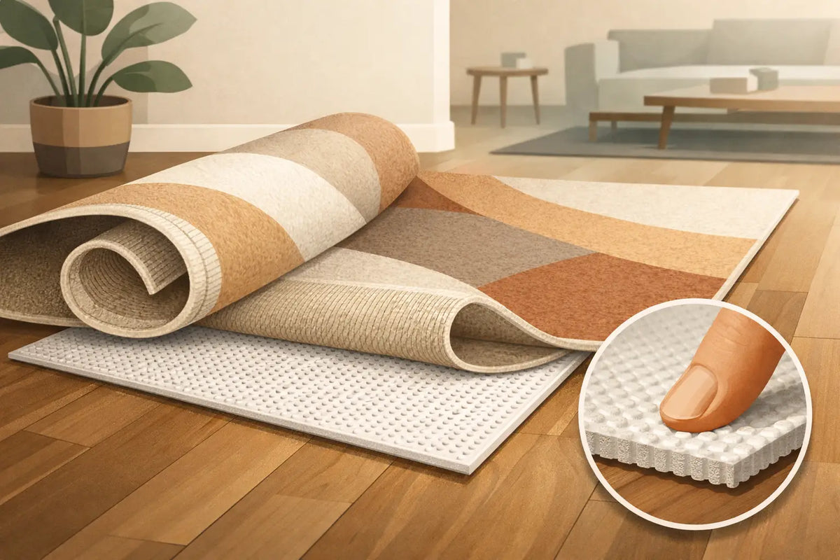 Antislip ondertapijt voor vloerkleden kiezen