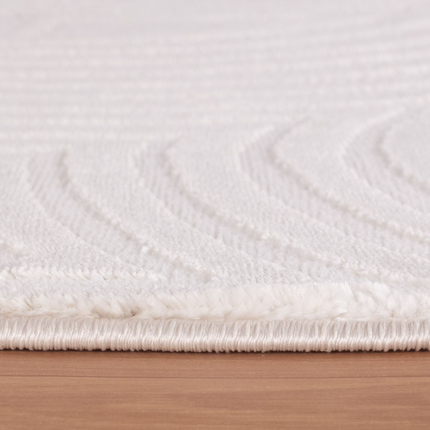 Crème Tapijt Laagpolig Vloerkleed Omid Elegant Neutrals