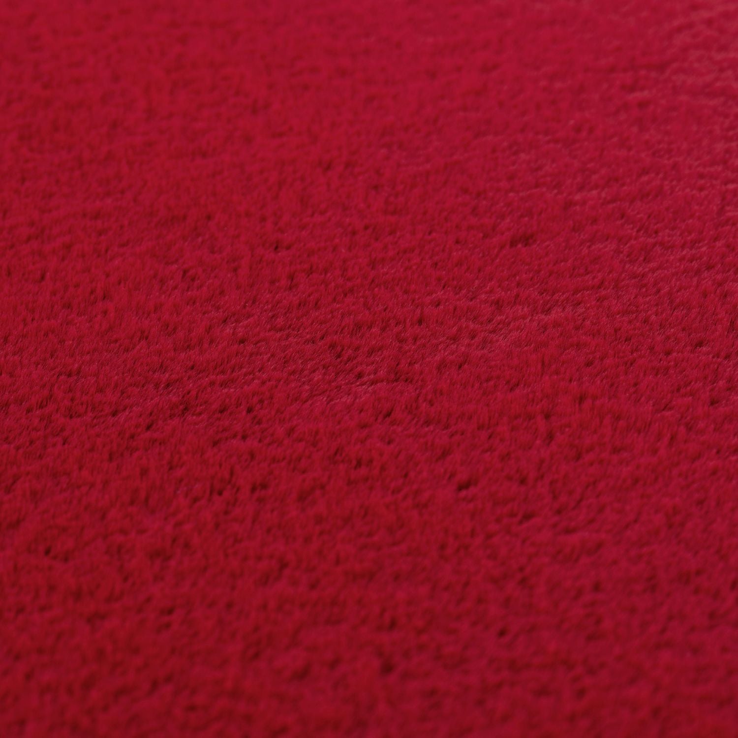 Rood Tapijt Laagpolig Vloerkleed met Anti Slip Omid Super Zacht