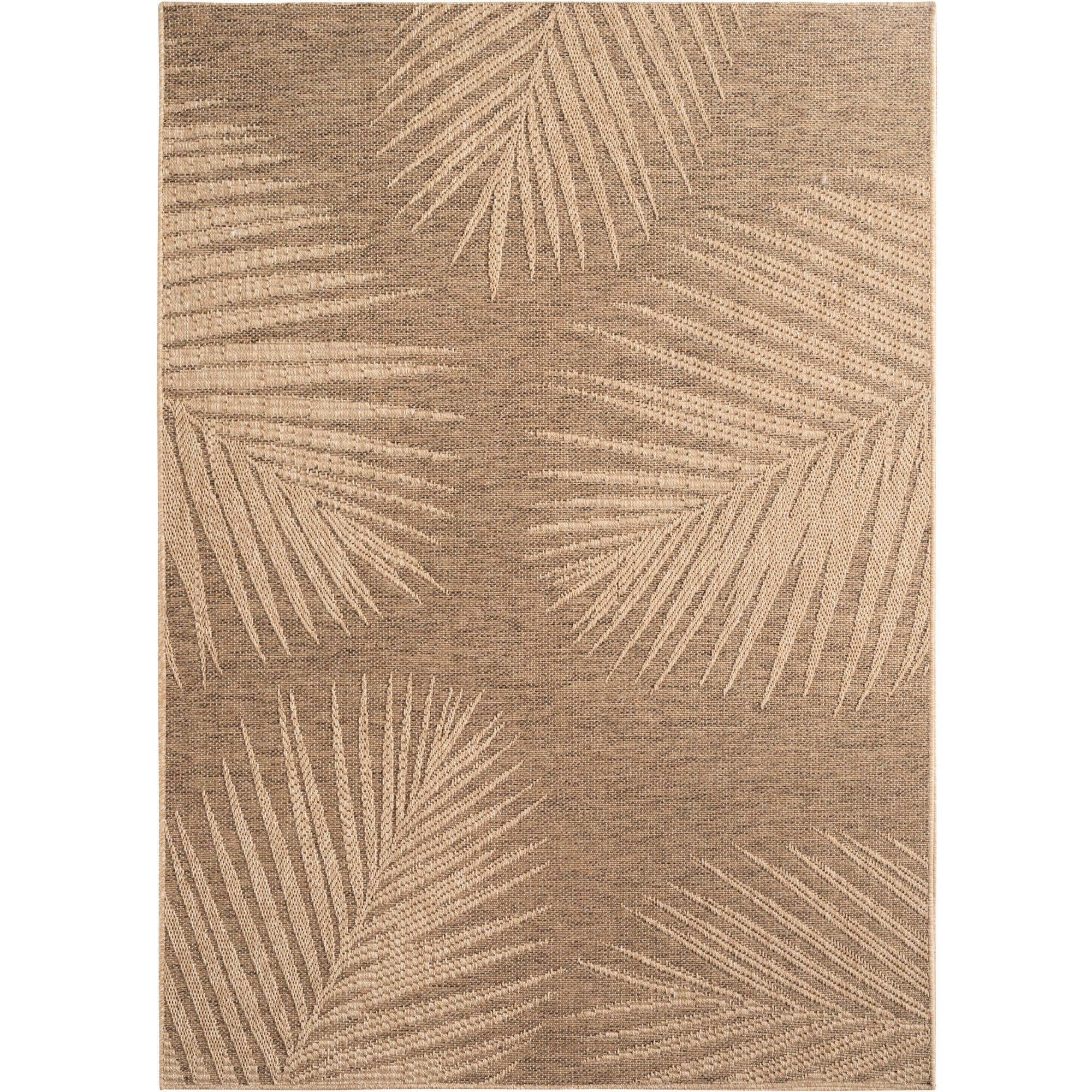 Beige Tapijt Laagpolig Vloerkleed Indoor/Outdoor