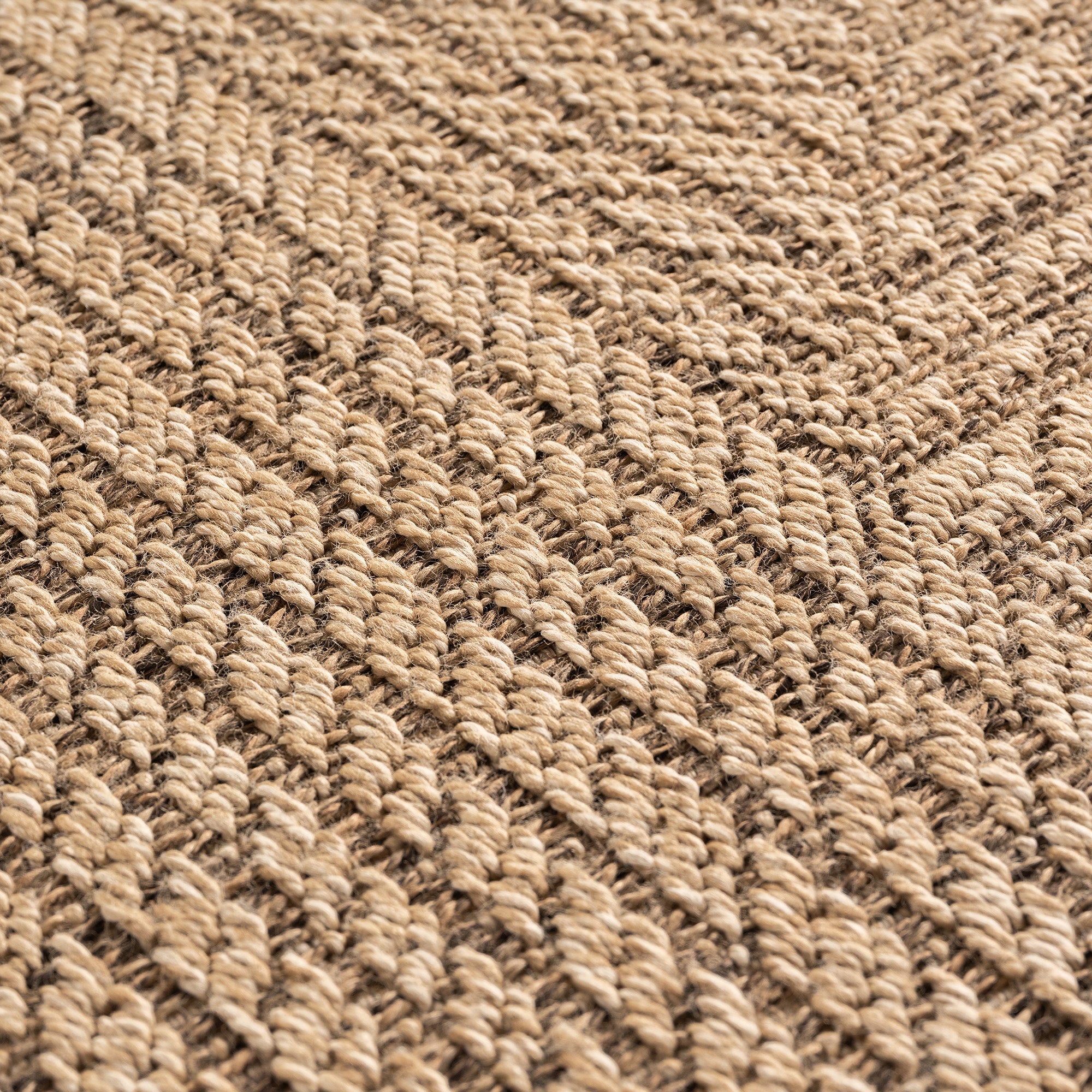 Beige Tapijt Laagpolig Vloerkleed Indoor/Outdoor