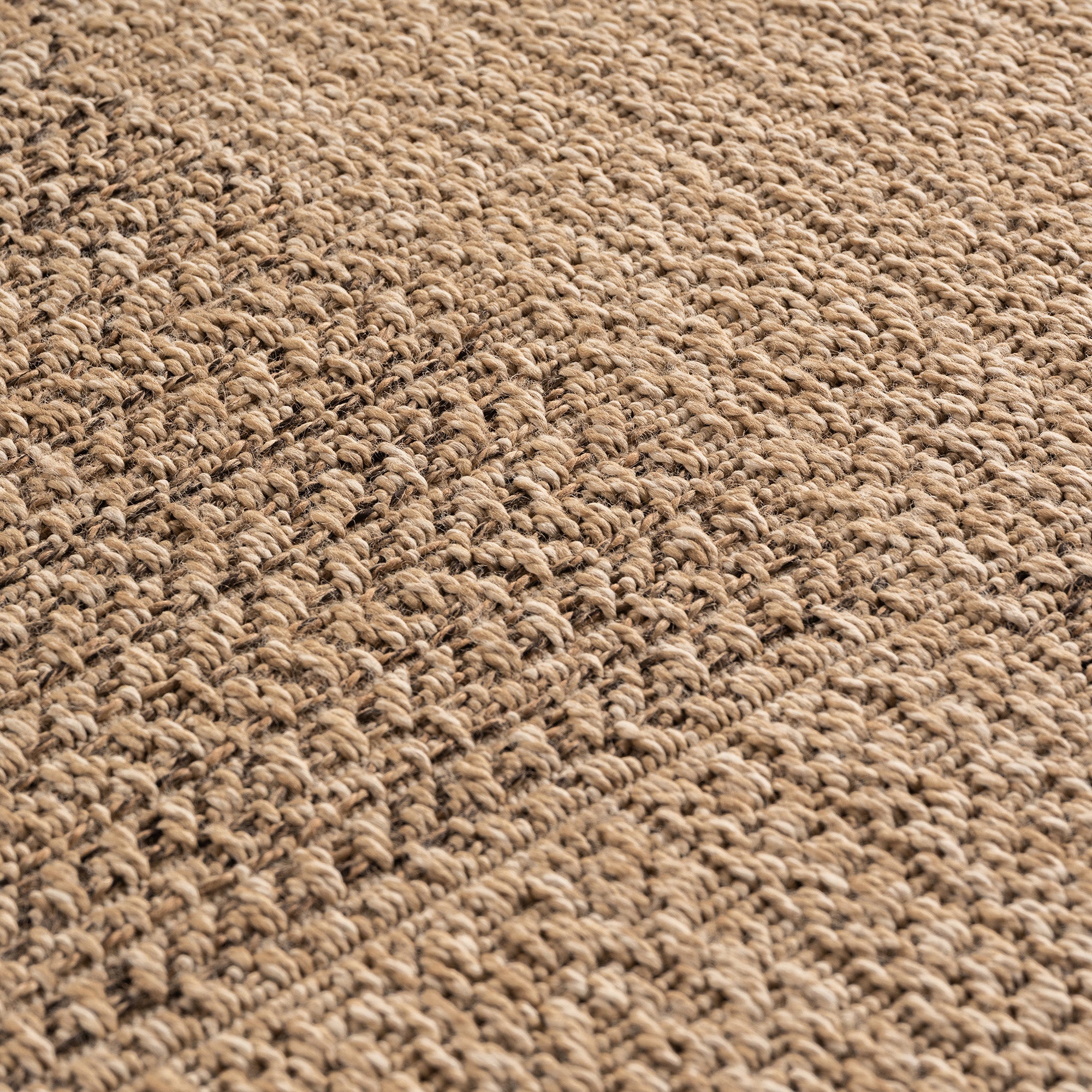 Beige Tapijt Laagpolig Vloerkleed Indoor/Outdoor