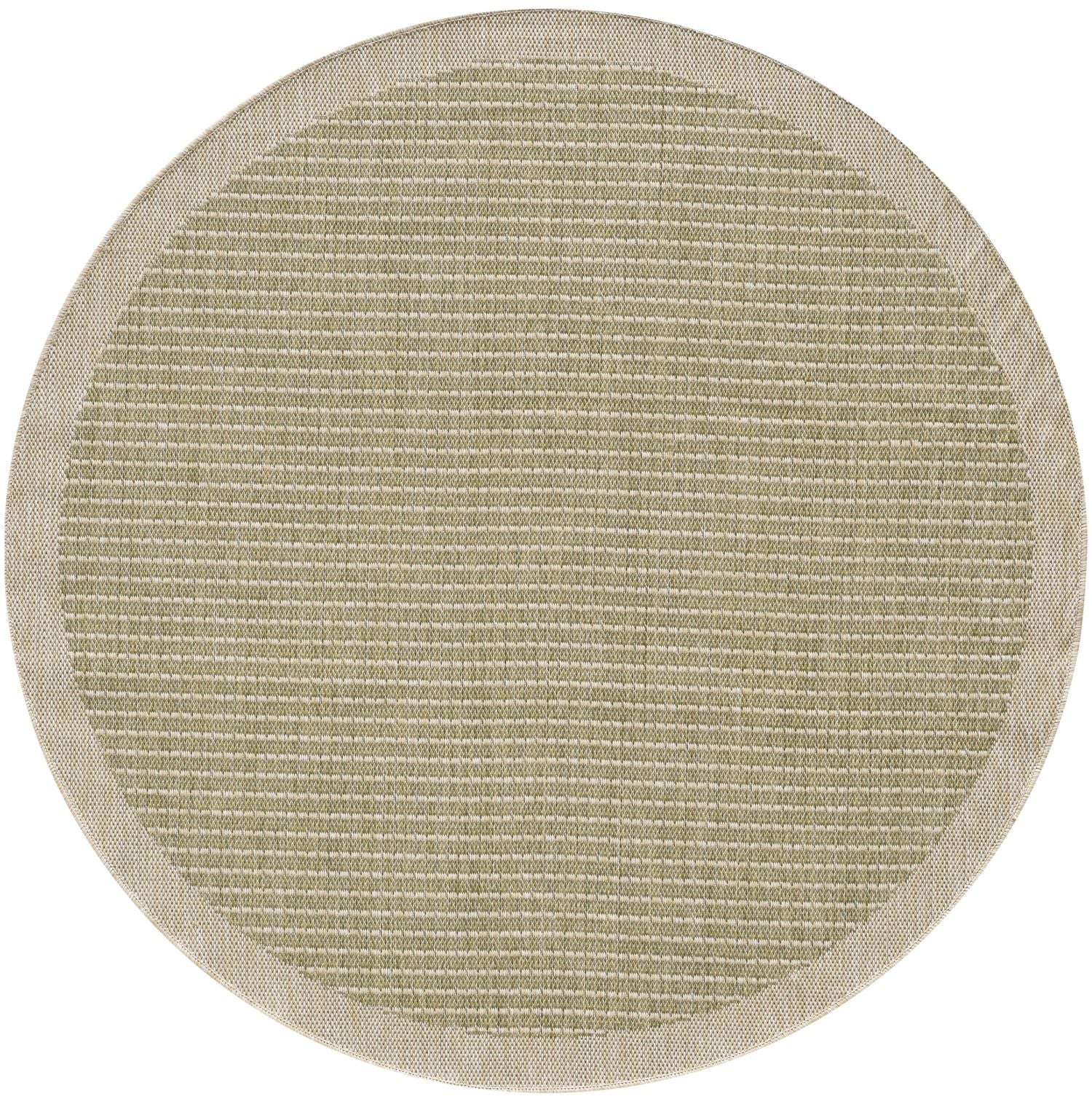 Groen Tapijt Laagpolig Vloerkleed Indoor/Outdoor