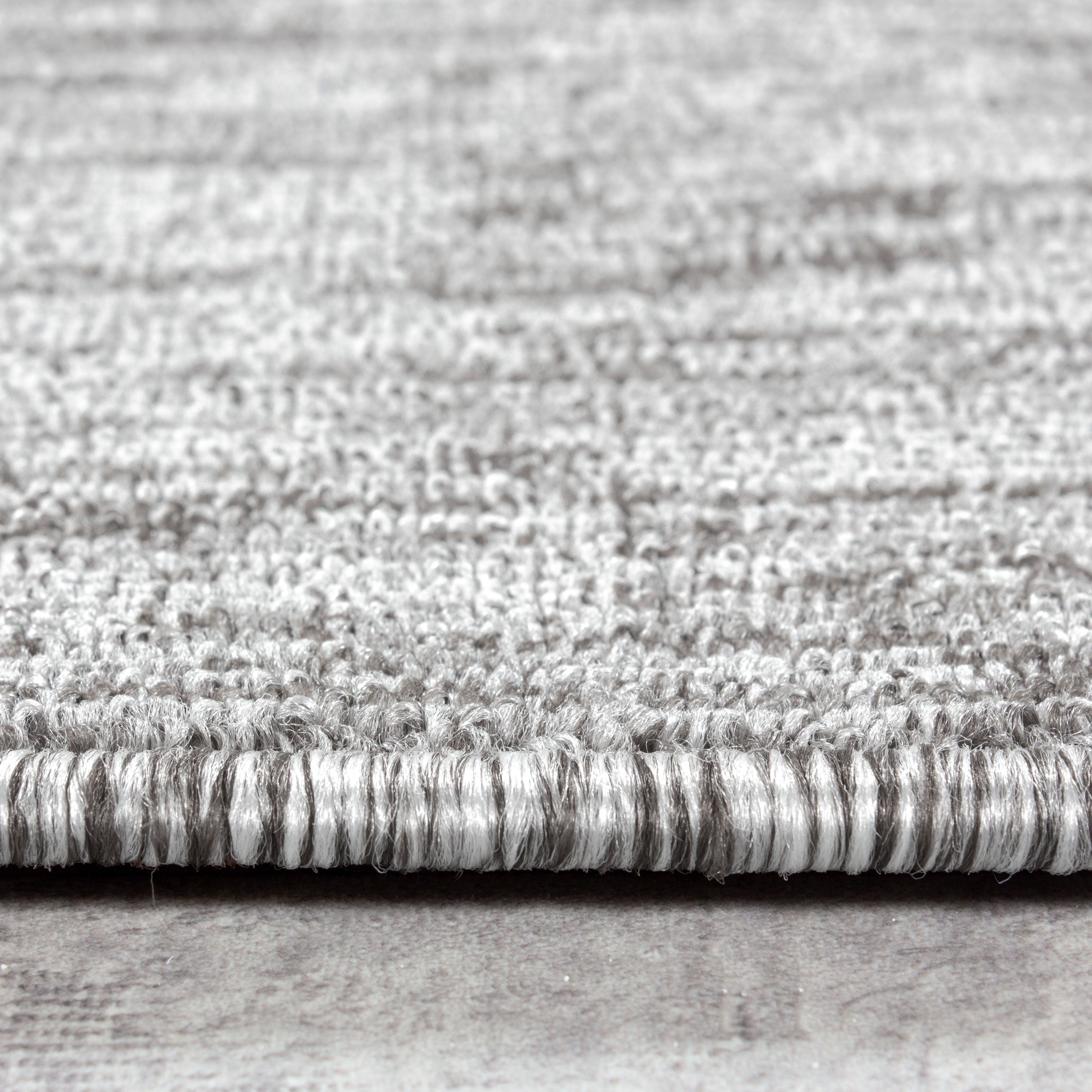 Lichtgrijs Tapijt Laagpolig Vloerkleed Omid Elegant Comforts Collection