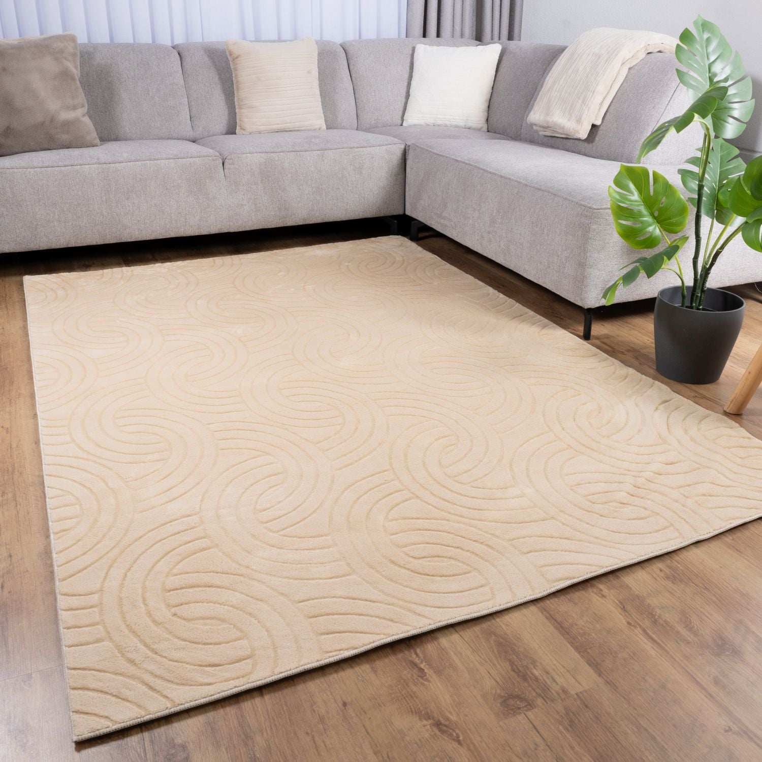 Kleurrijk Tapijt Laagpolig Vloerkleed Omid Art - Omid Carpets