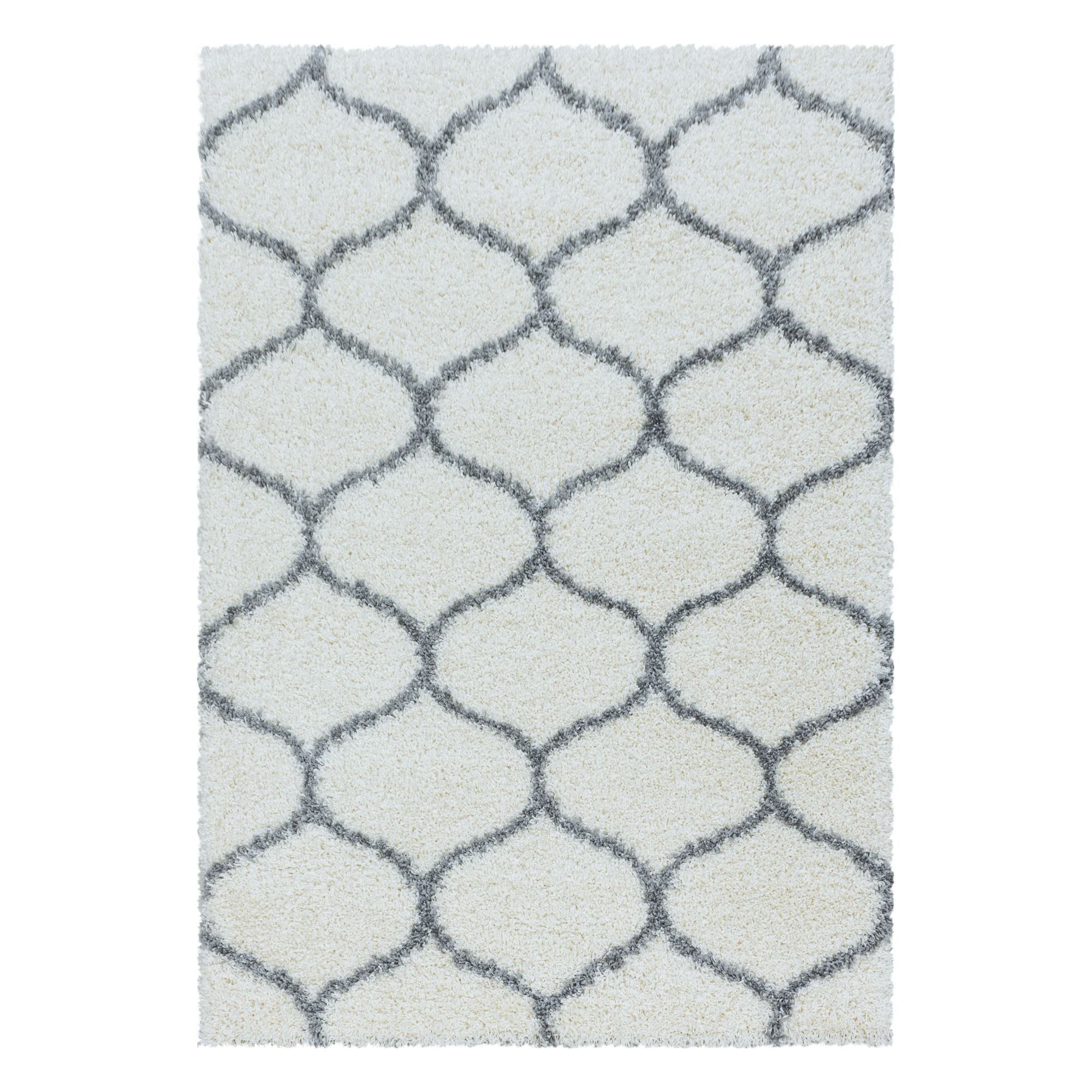 Crème Laagpolig Vloerkleed Omid ArtisanWeave Collection.