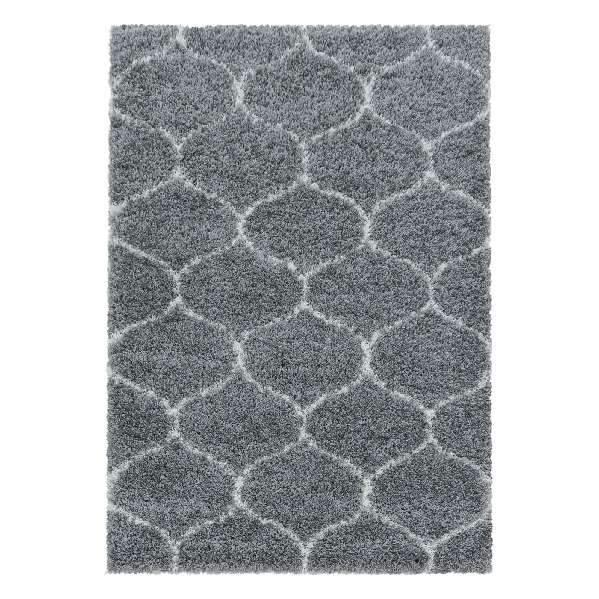 Grijs Laagpolig Vloerkleed Omid ArtisanWeave Collection.