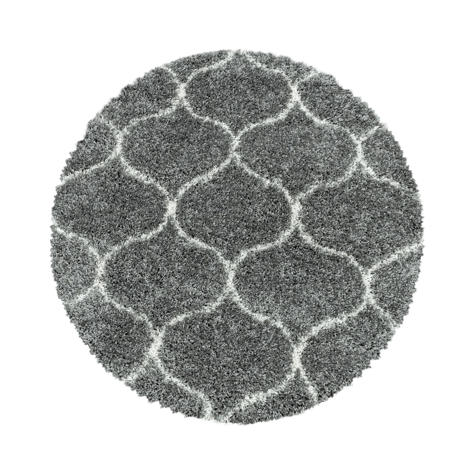 Grijs Laagpolig Vloerkleed Omid ArtisanWeave Collection.