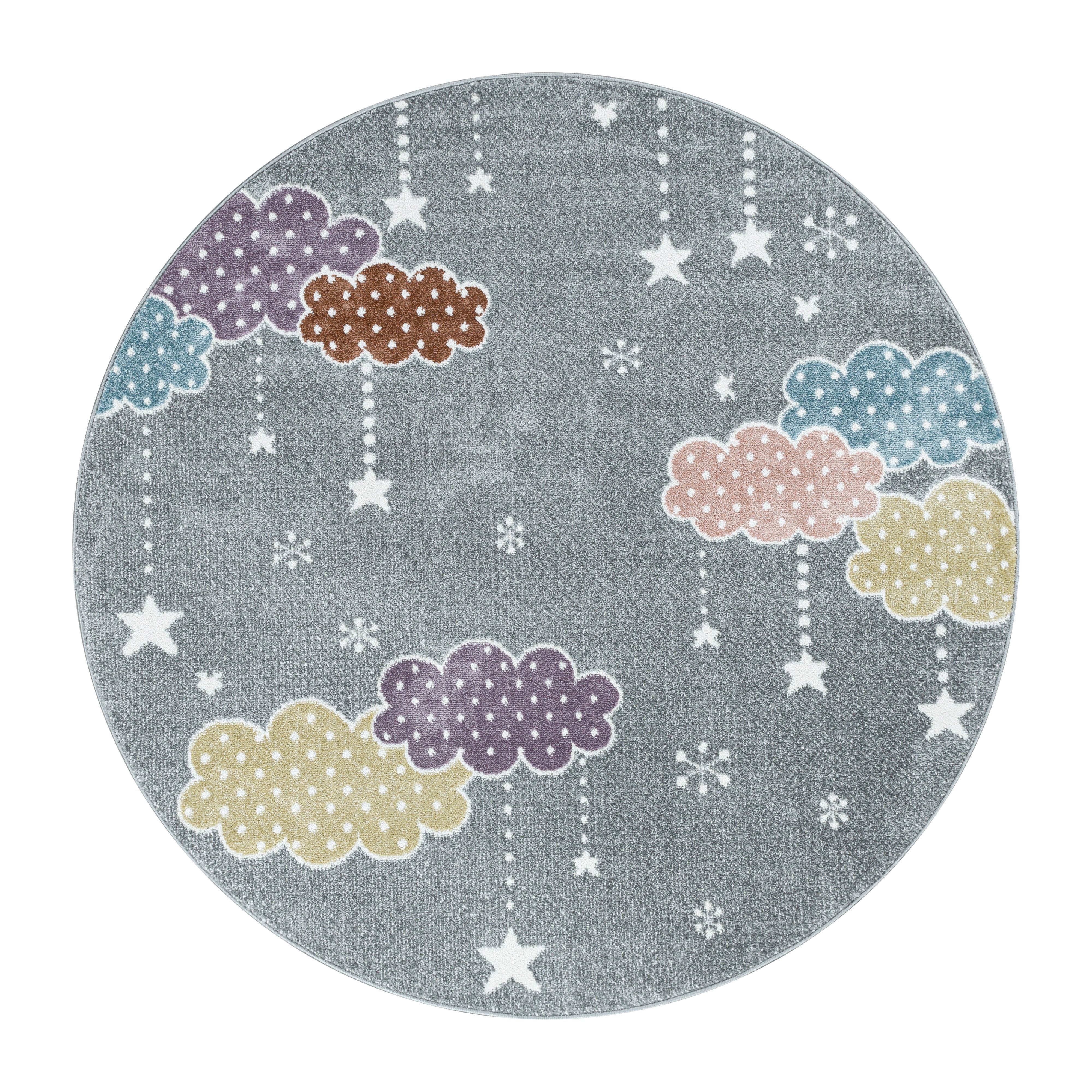 Grijs Tapijt Laagpolig Vloerkleed Omid Dreamy Soft Collection.