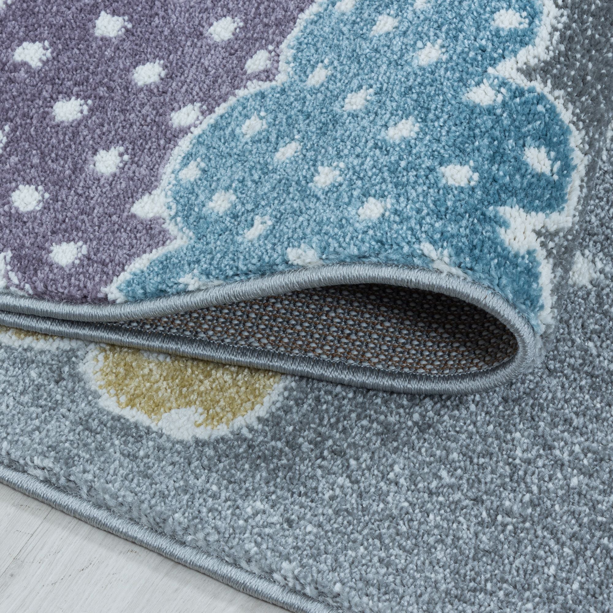 Grijs Tapijt Laagpolig Vloerkleed Omid Dreamy Soft Collection.