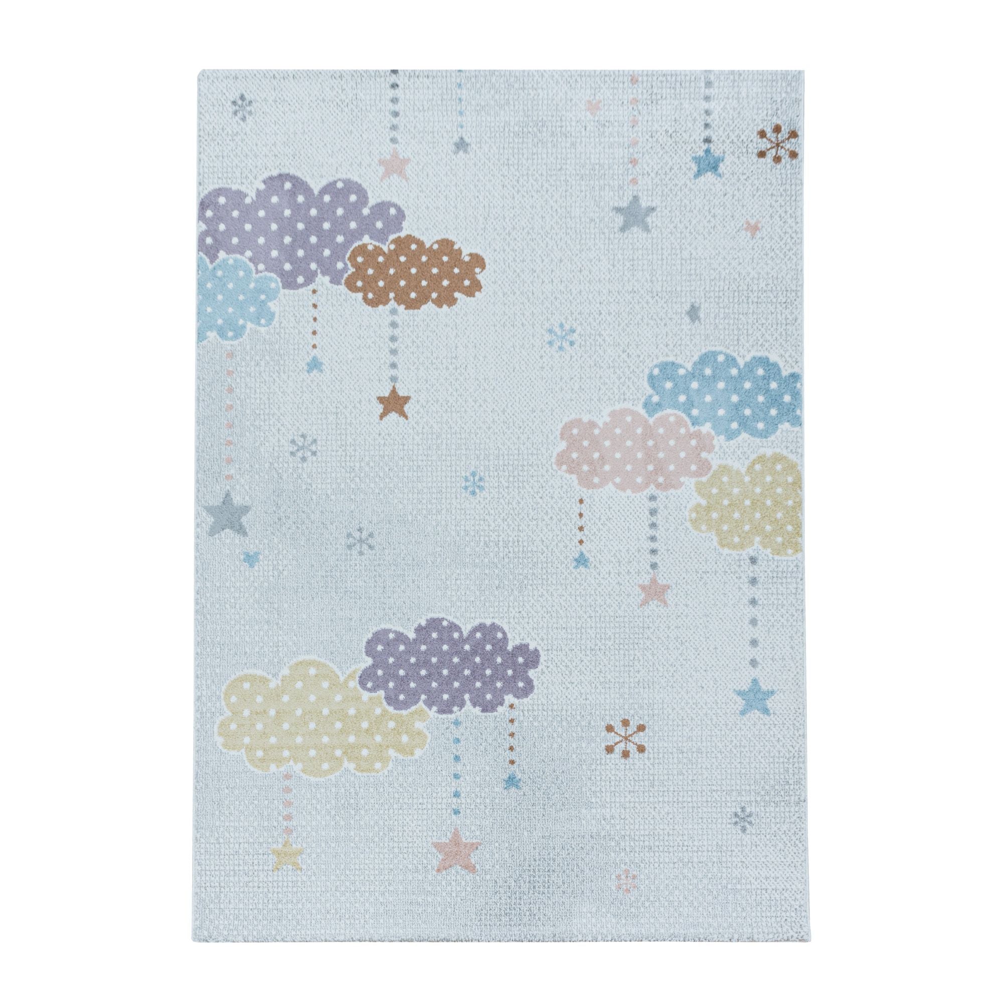 Wit Tapijt Laagpolig Vloerkleed Omid Dreamy Soft Collection.