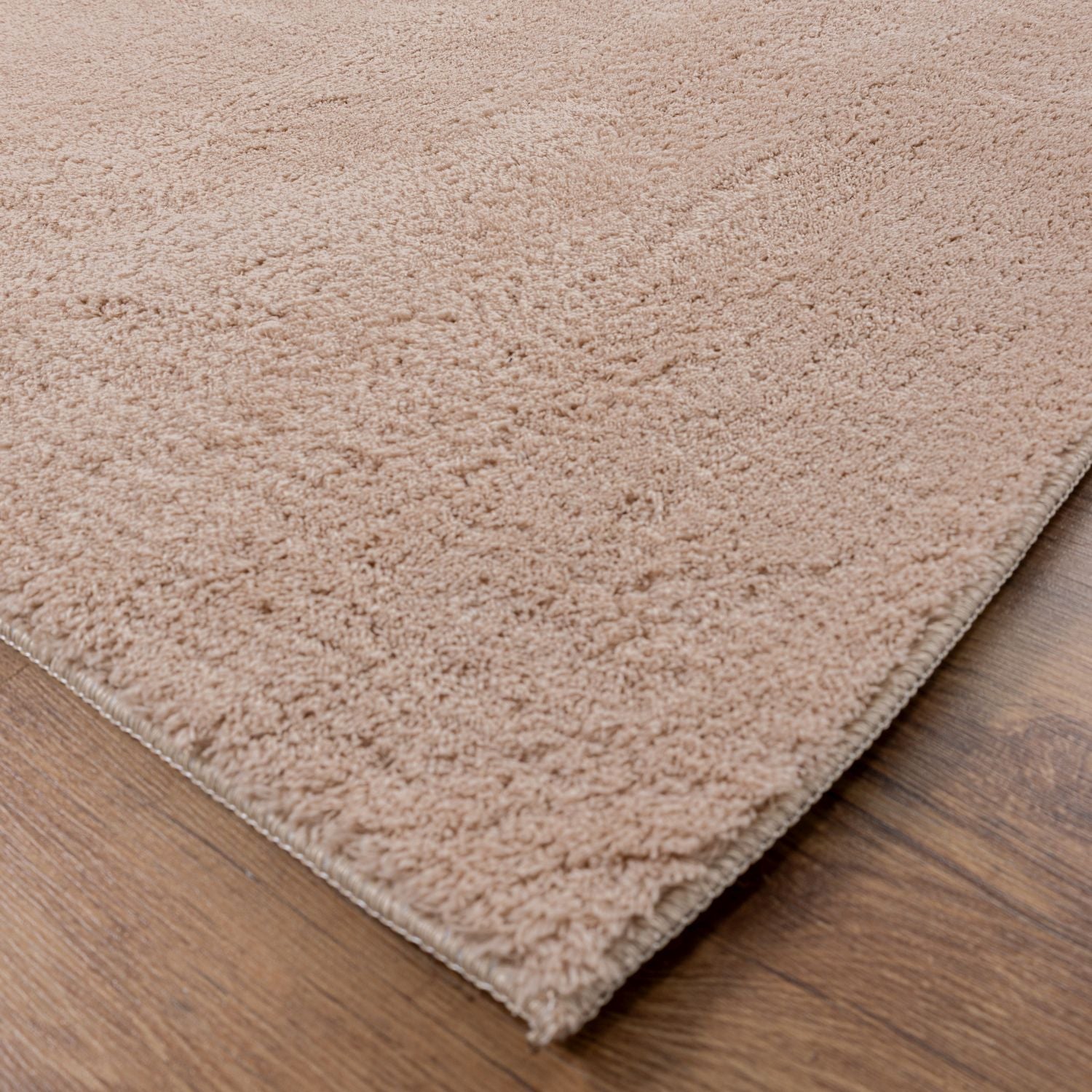 G.Beige Tapijt Wasbaar Laagpolig Vloerkleed met Anti Slip Omid Soft Comfort Wasbaar op 30° - Omid Carpets