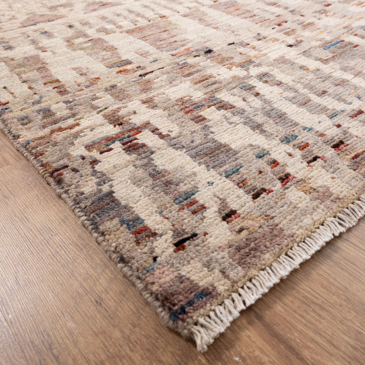 Afghaans Tapijt Laagpolig Handgeknoopt Wollen Vloerkleed - Omid Afghan Wool Luxury 175x239