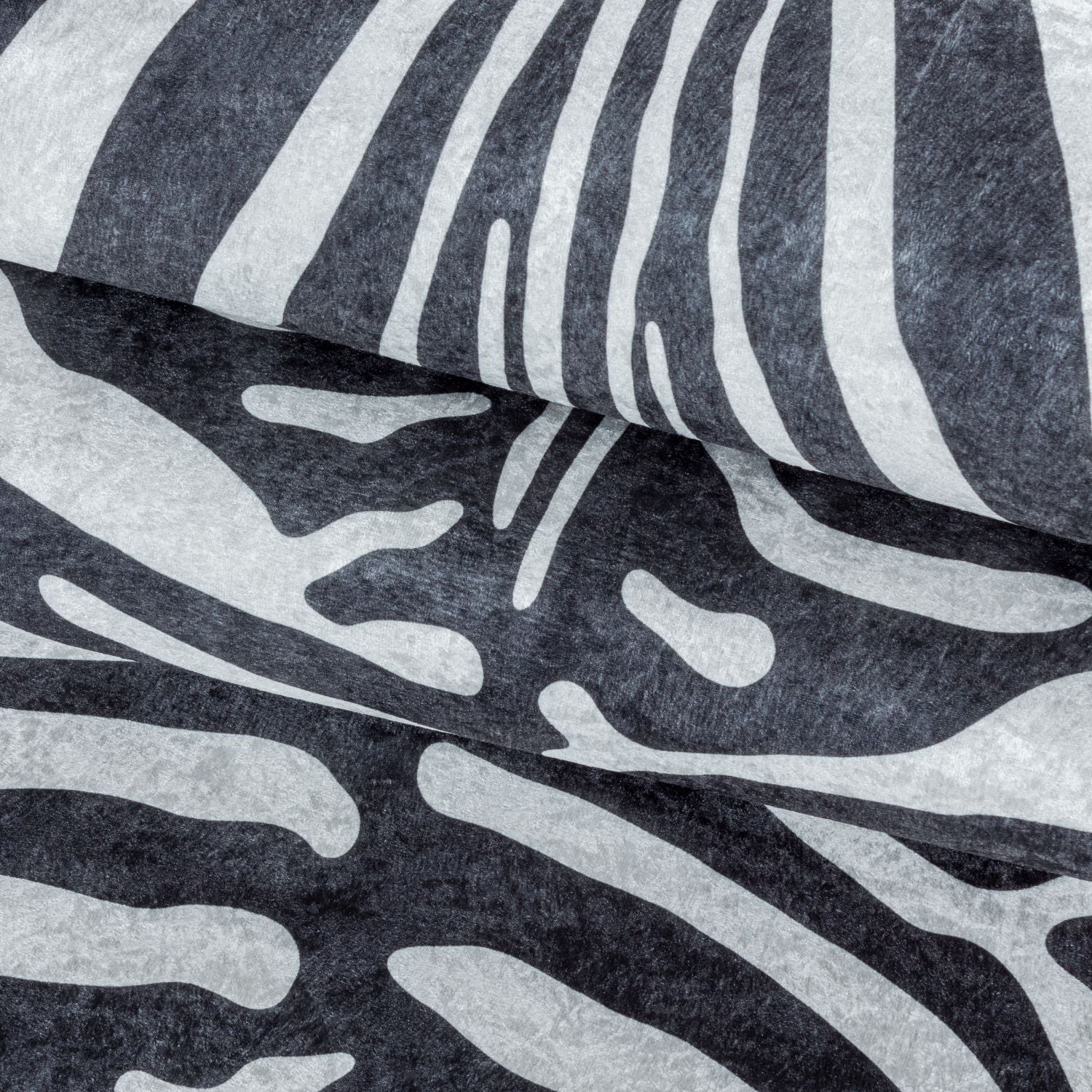 Zwart Tapijt Laagpolig Vloerkleed Omid SafariDreams Collectie