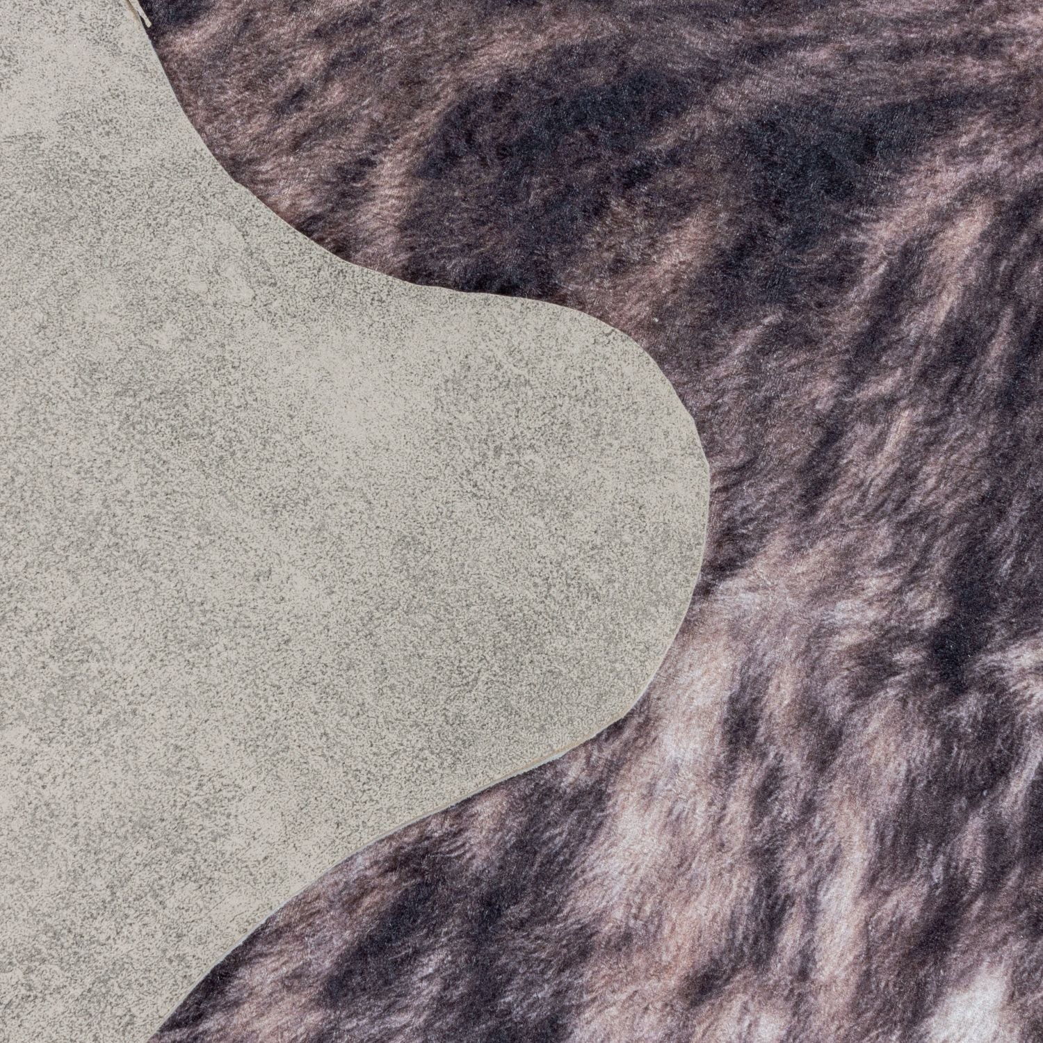 Bruin Tapijt Laagpolig Vloerkleed Omid SafariDreams Collectie