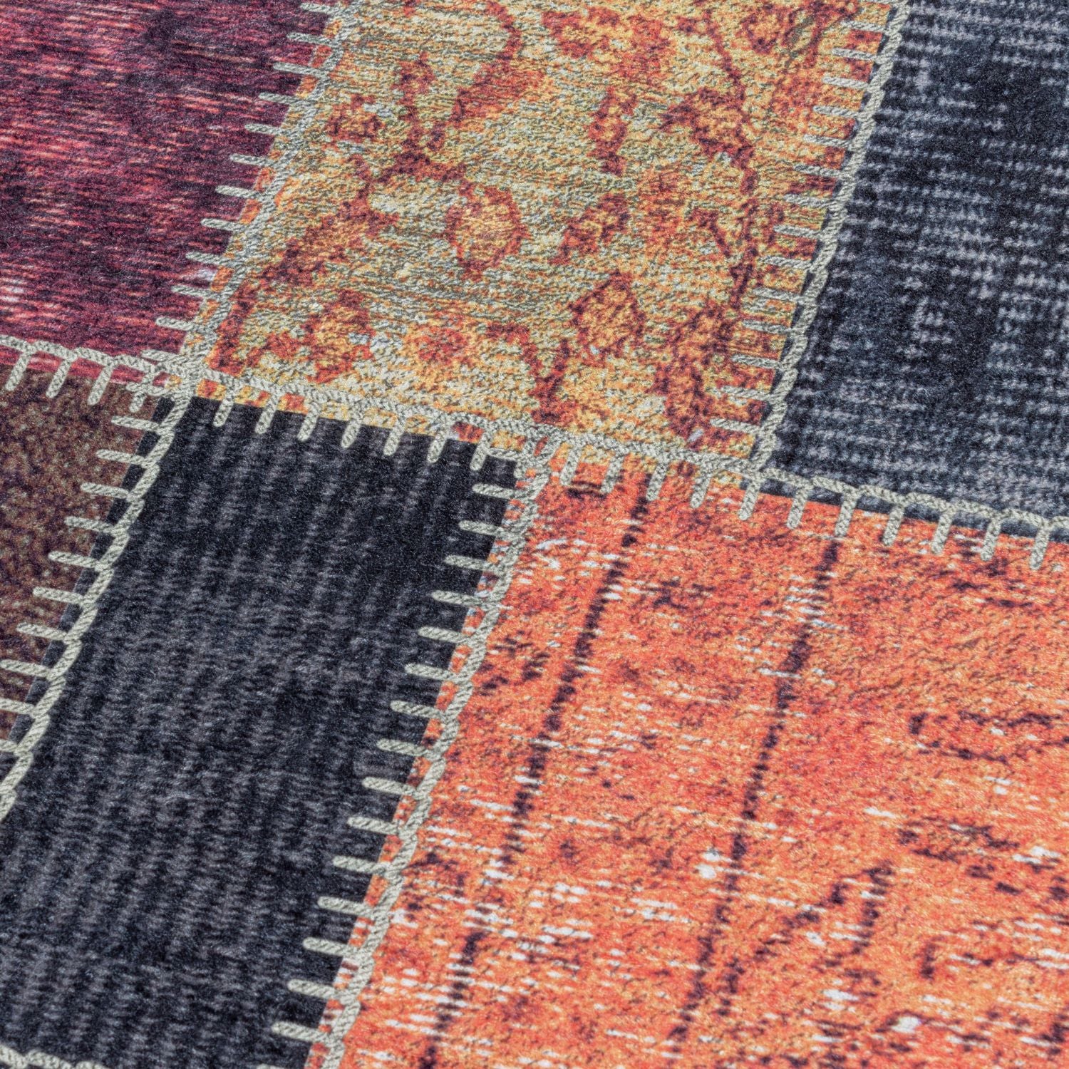Multi Tapijt Laagpolig Vloerkleed Omid ChromaticBlend Rugs