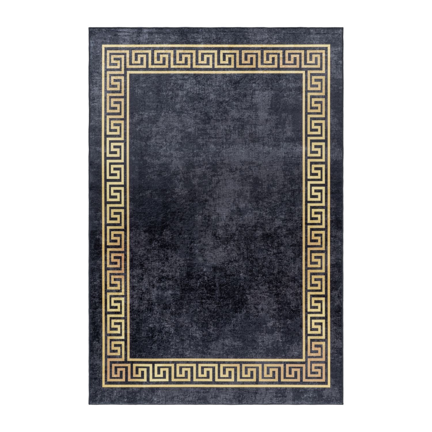Zwart Tapijt Laagpolig Vloerkleed Omid ChromaticBlend Rugs