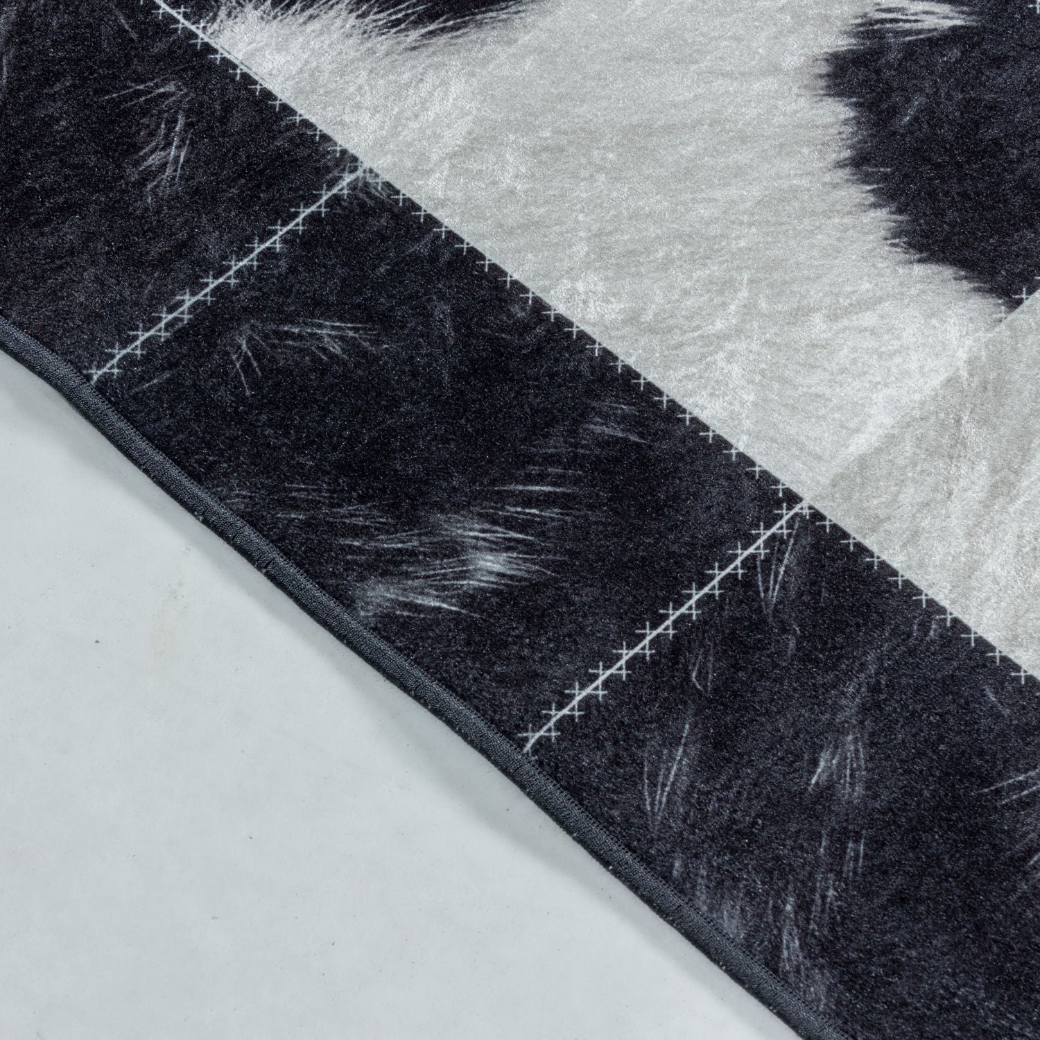 Zwart Tapijt Laagpolig Vloerkleed Omid ChromaticBlend Rugs