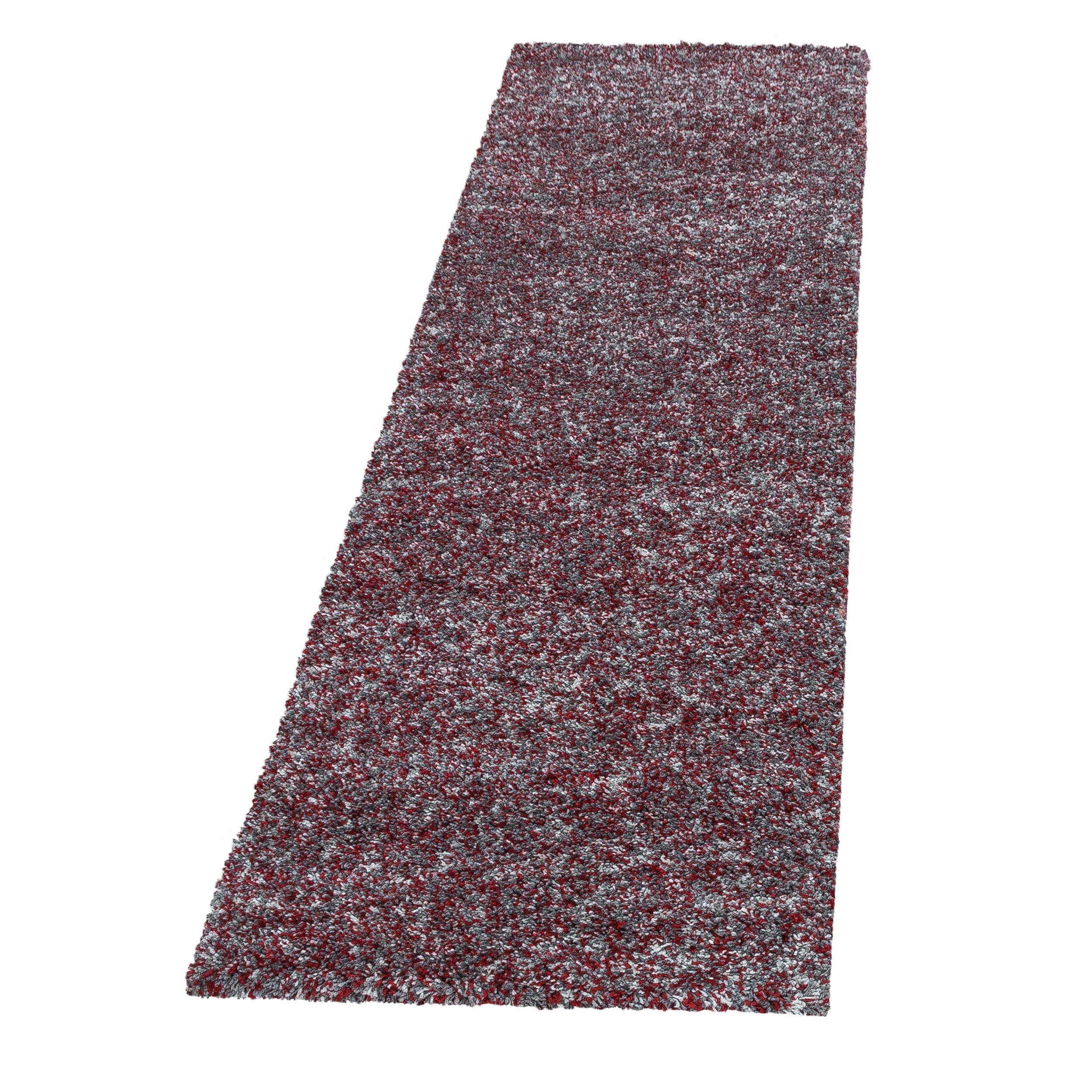 Rood Laagpolig Vloerkleed Omid Misty Elegance Collection. - Omid Carpets