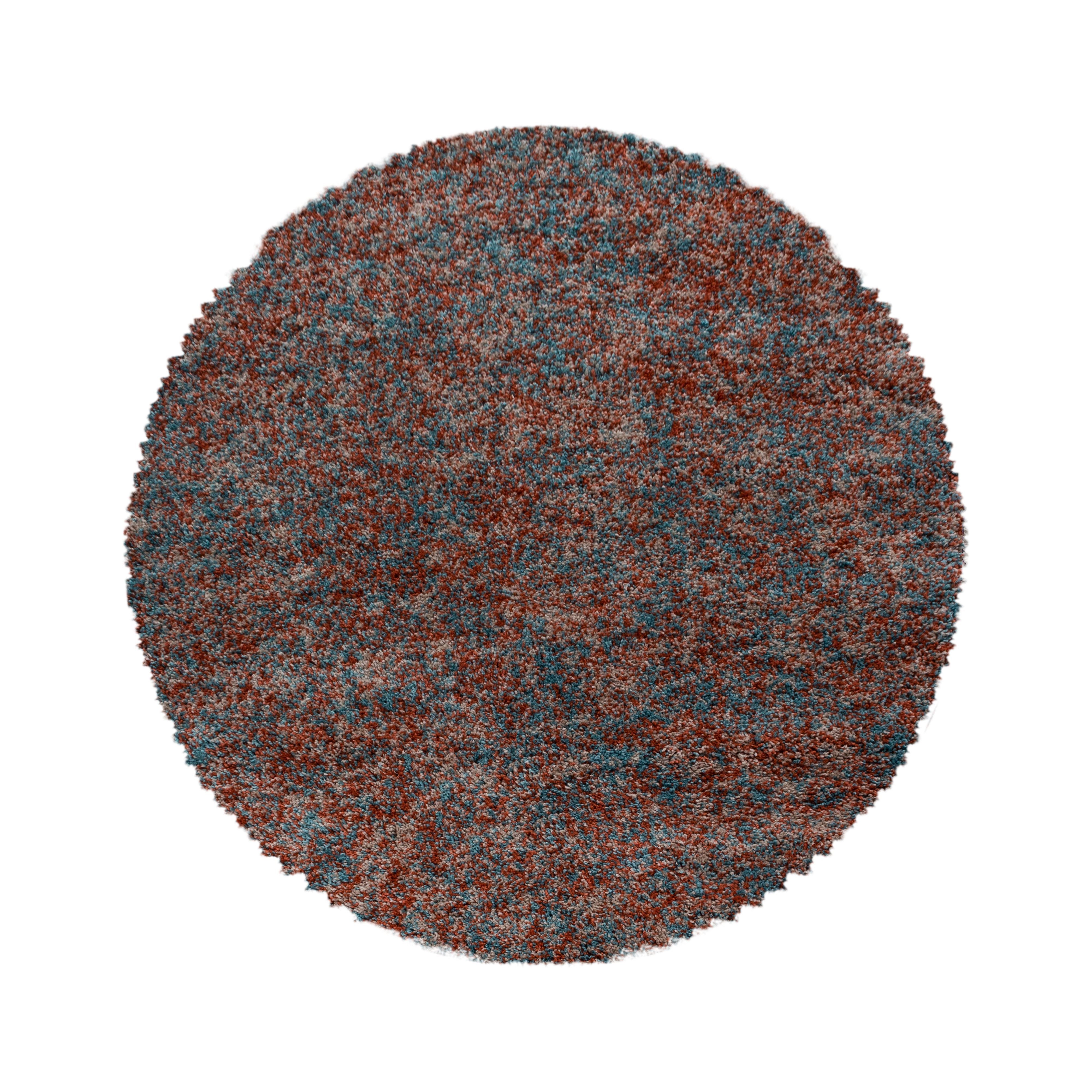 Oranje Laagpolig Vloerkleed Omid Misty Elegance Collection. - Omid Carpets