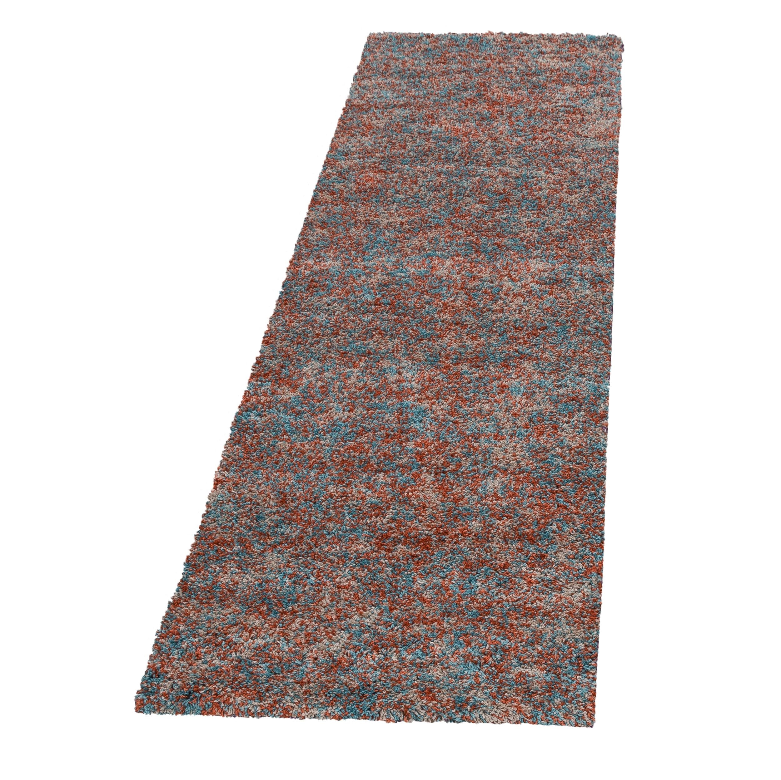 Oranje Laagpolig Vloerkleed Omid Misty Elegance Collection. - Omid Carpets