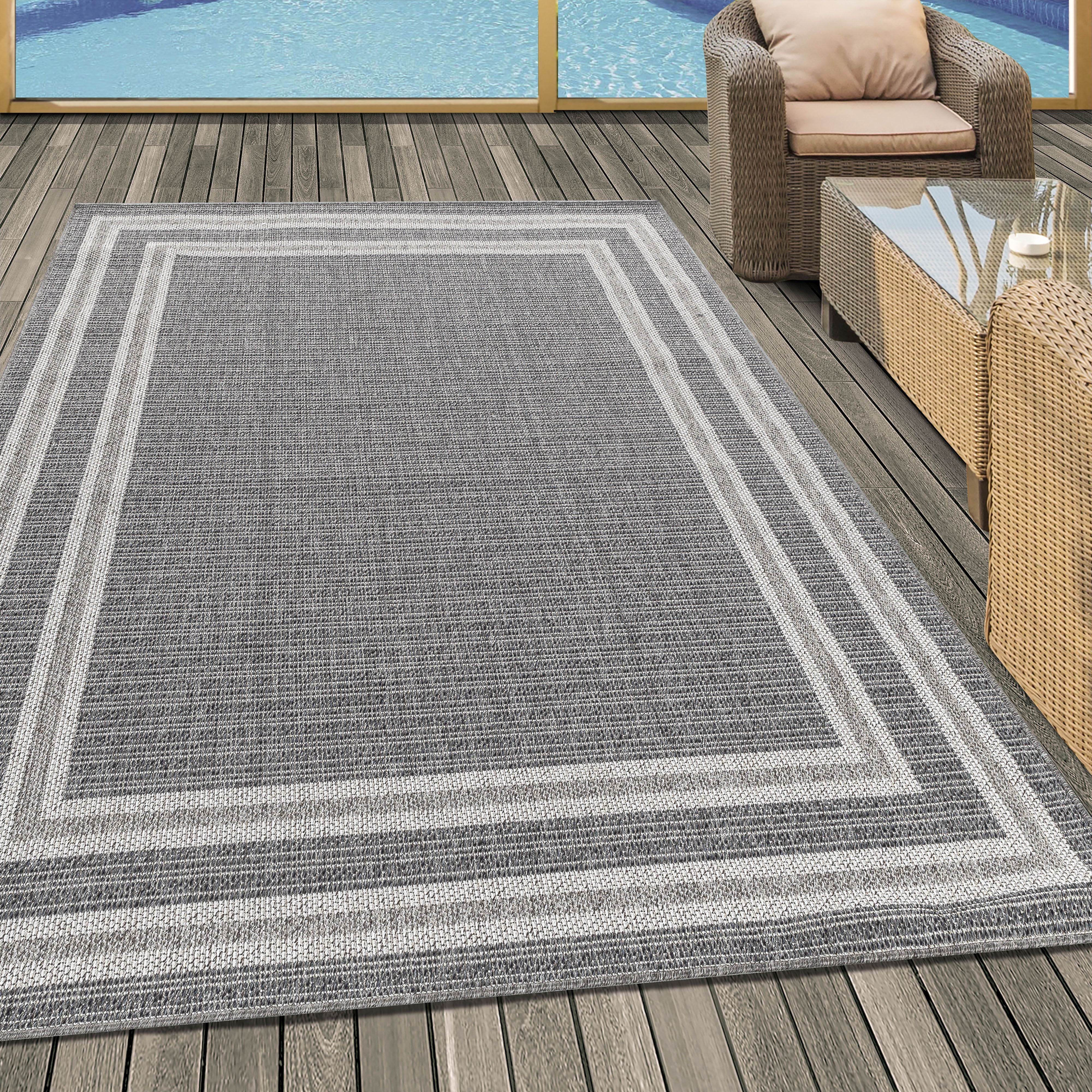Grijs Tapijt Laagpolig Vloerkleed Omid Soft Zephyr Collection