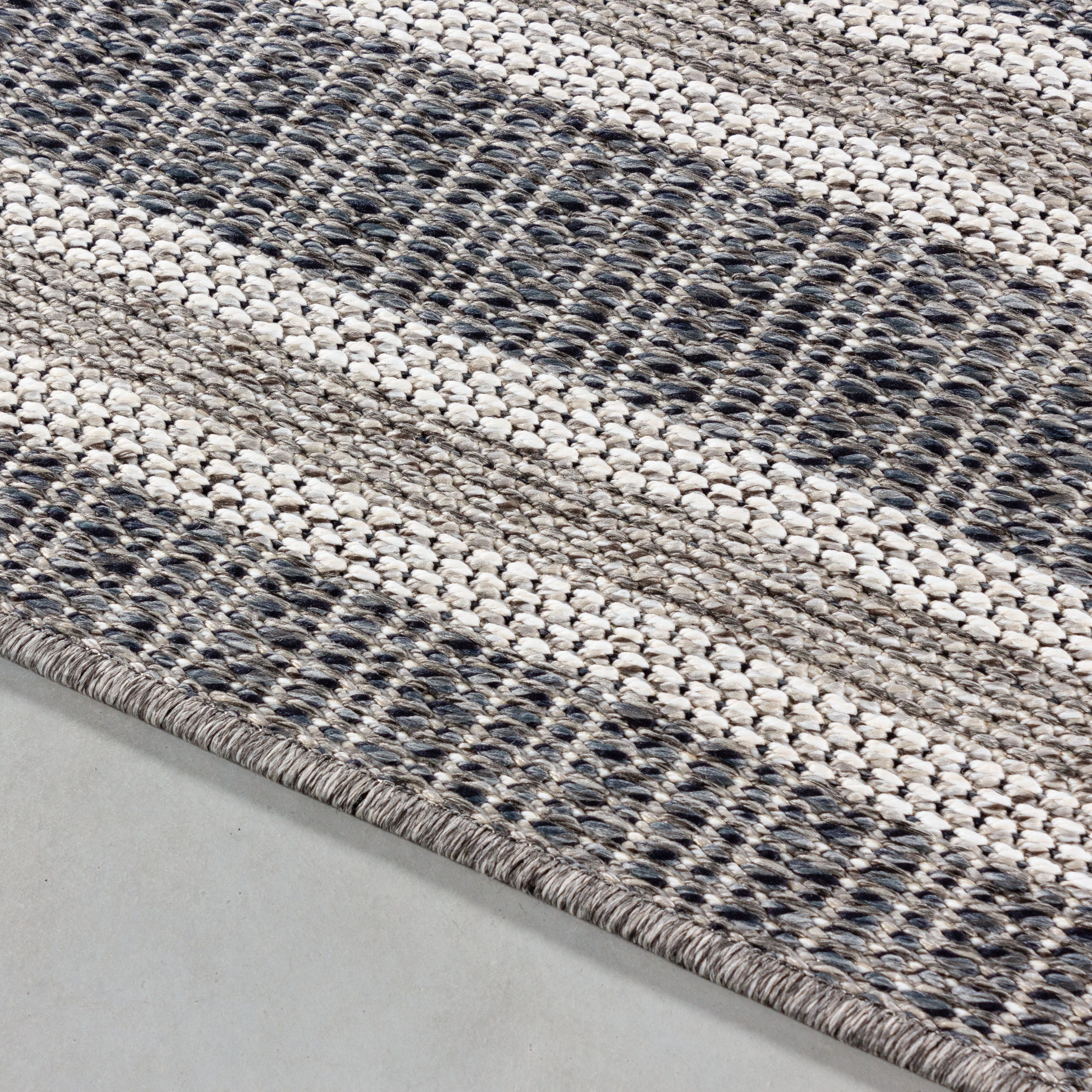 Grijs Tapijt Laagpolig Vloerkleed Omid Soft Zephyr Collection