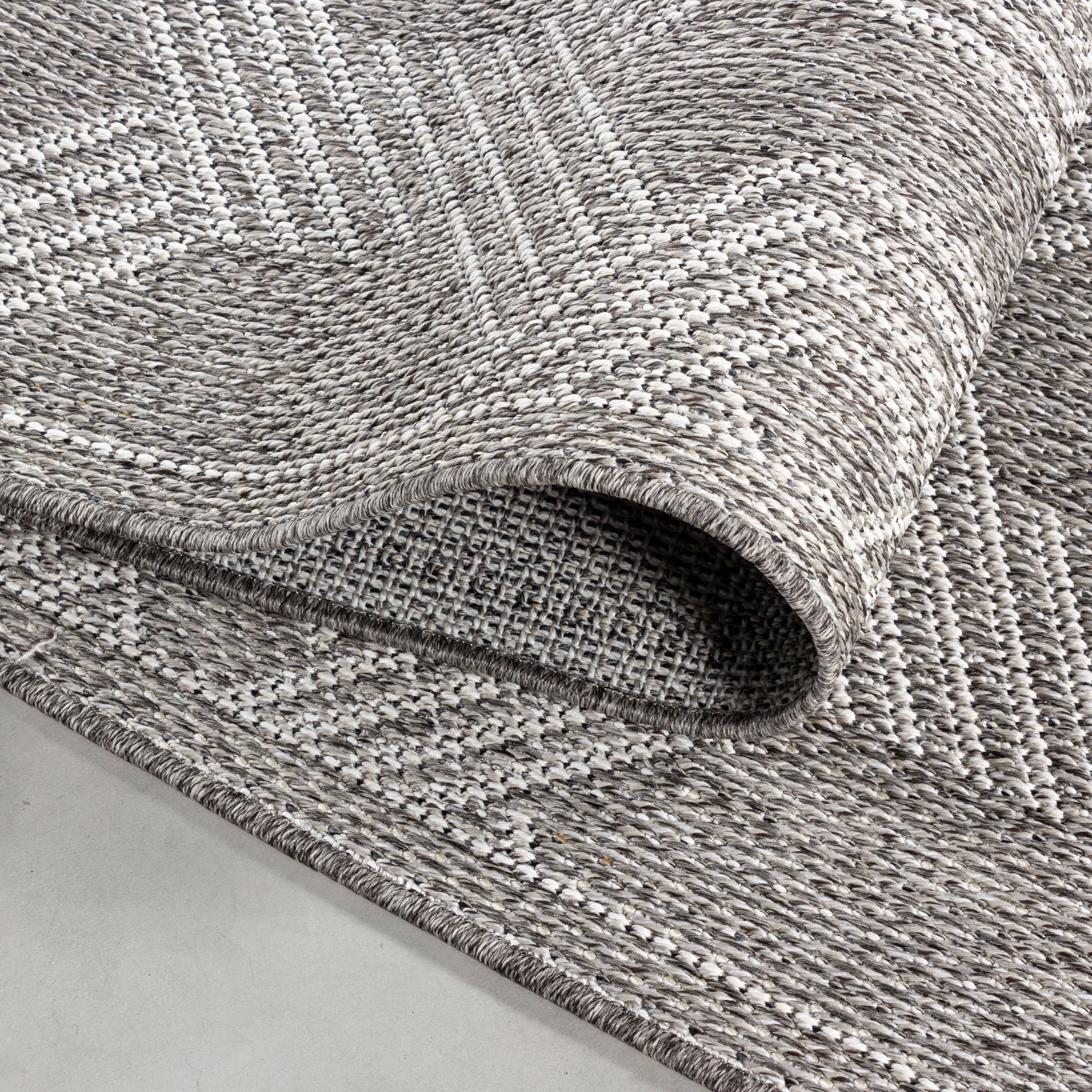 Grijs Tapijt Laagpolig Vloerkleed Omid Soft Zephyr Collection