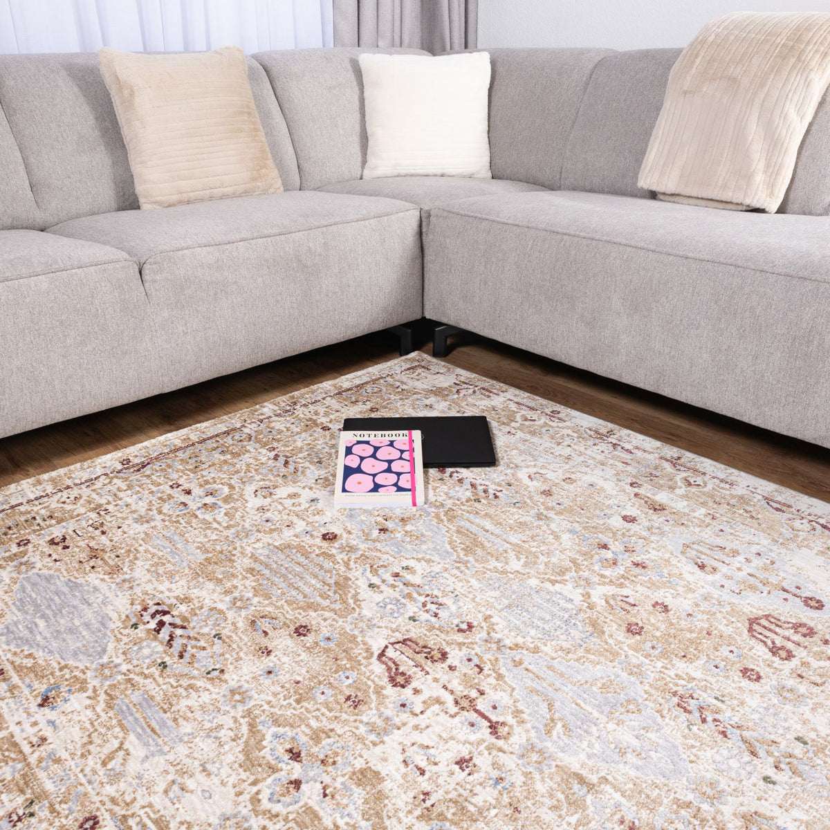 Buntes Teppich Kurzflor Teppich Omid Art