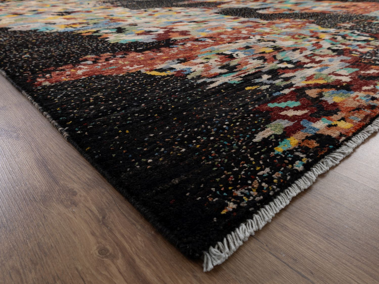 Afghaans Tapijt Laagpolig Handgeknoopt Wollen Vloerkleed - Omid Afghan Wool Luxury 297x194 - Omid Carpets