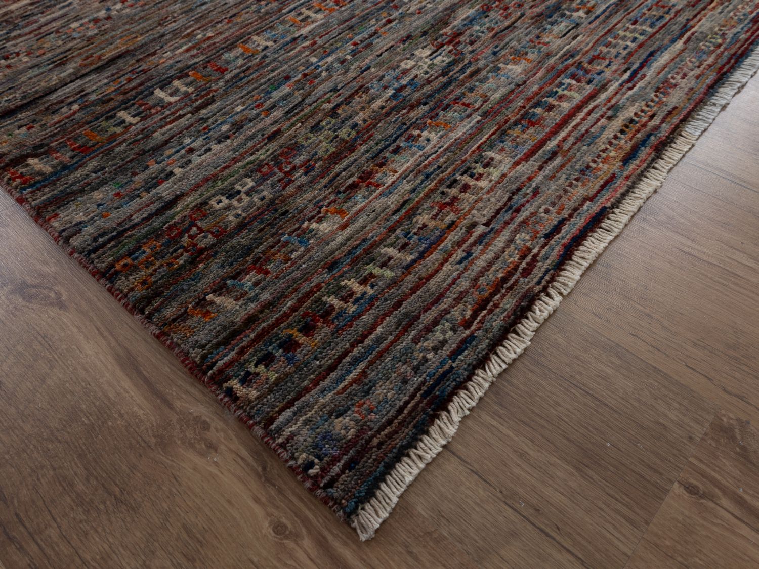 Afghaans Tapijt Laagpolig Handgeknoopt Wollen Vloerkleed - Omid Afghan Wool Luxury 297x194 - Omid Carpets