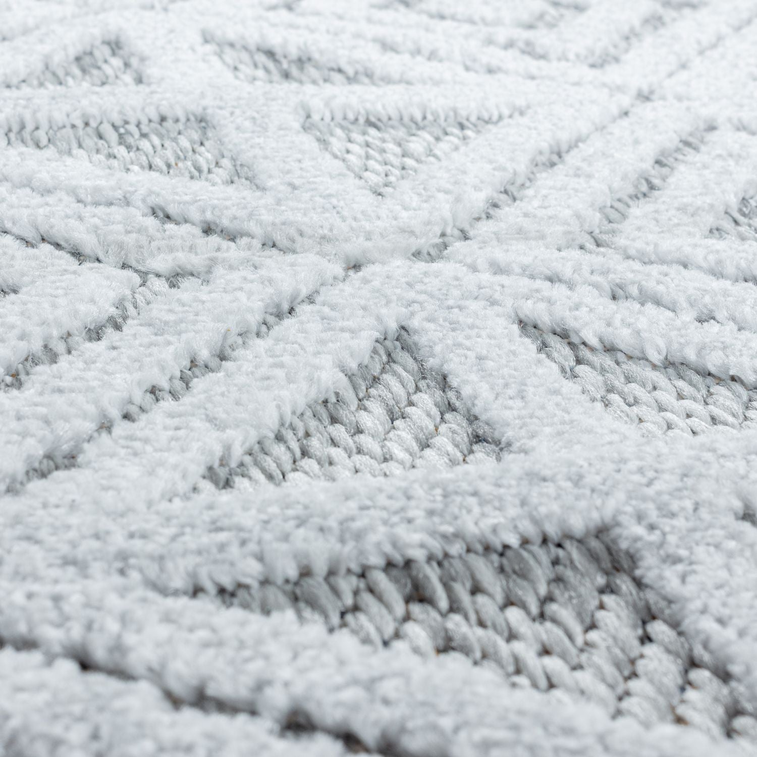 Grijs Tapijt Laagpolig Vloerkleed Omid Pattern Paradise