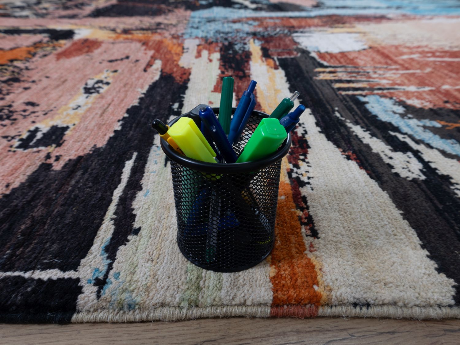 Afghaans Tapijt Laagpolig Handgeknoopt Wollen Vloerkleed - Omid Afghan Wool Luxury 297x194 - Omid Carpets