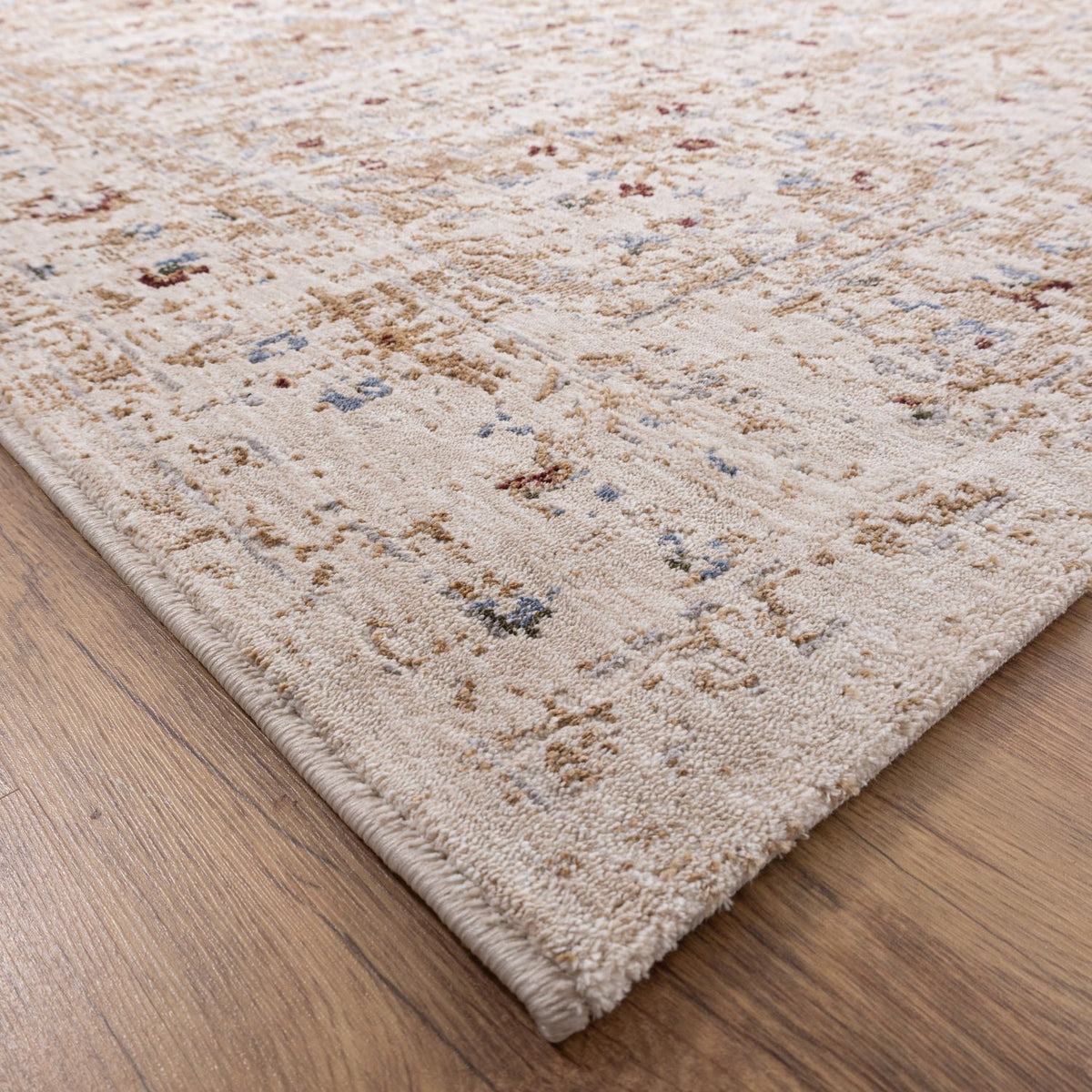 Tapis coloré à poils ras Omid Art