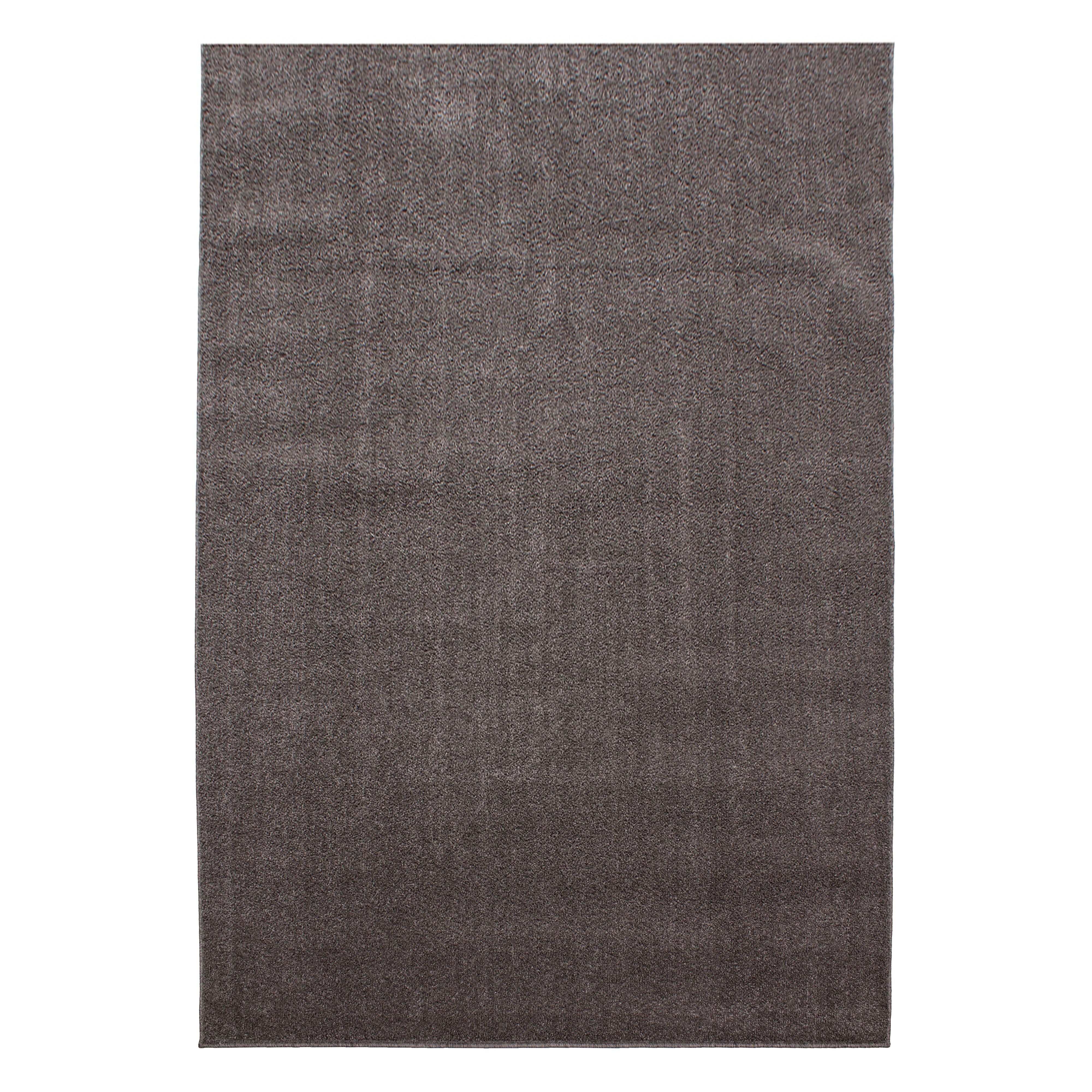 Bruin Laagpolig Vloerkleed Omid Velvet Touch Collection.