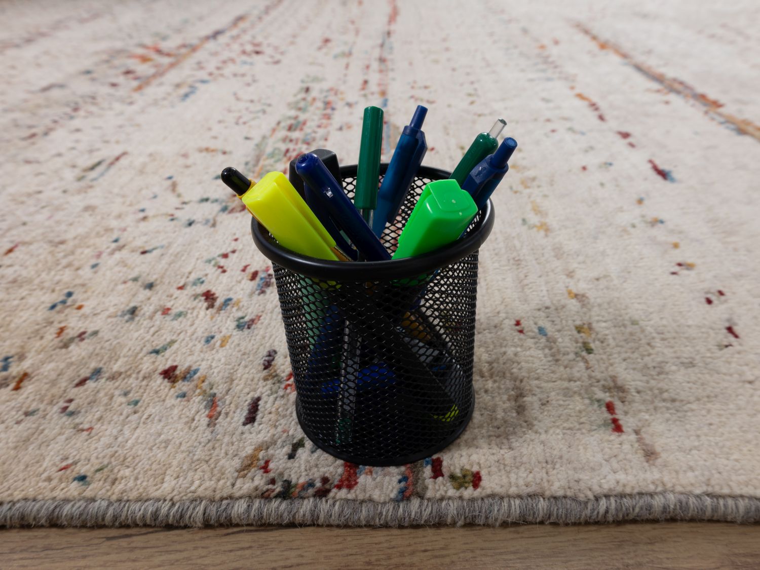 Afghaans Tapijt Laagpolig Handgeknoopt Wollen Vloerkleed - Omid Afghan Wool Luxury 297x194 - Omid Carpets