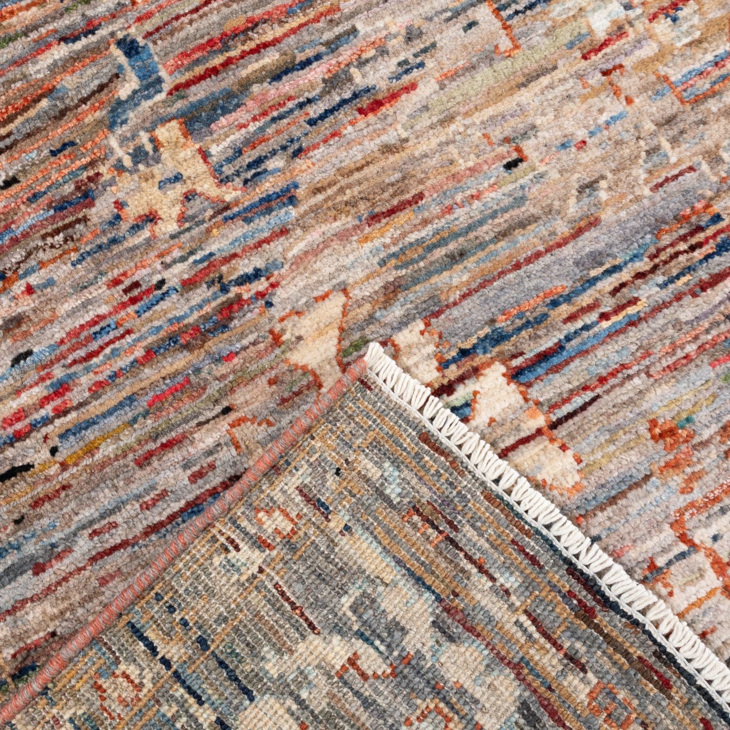 Afghaans Tapijt Laagpolig Handgeknoopt Wollen Vloerkleed - Omid Afghan Wool Luxury 169x233 - Omid Carpets