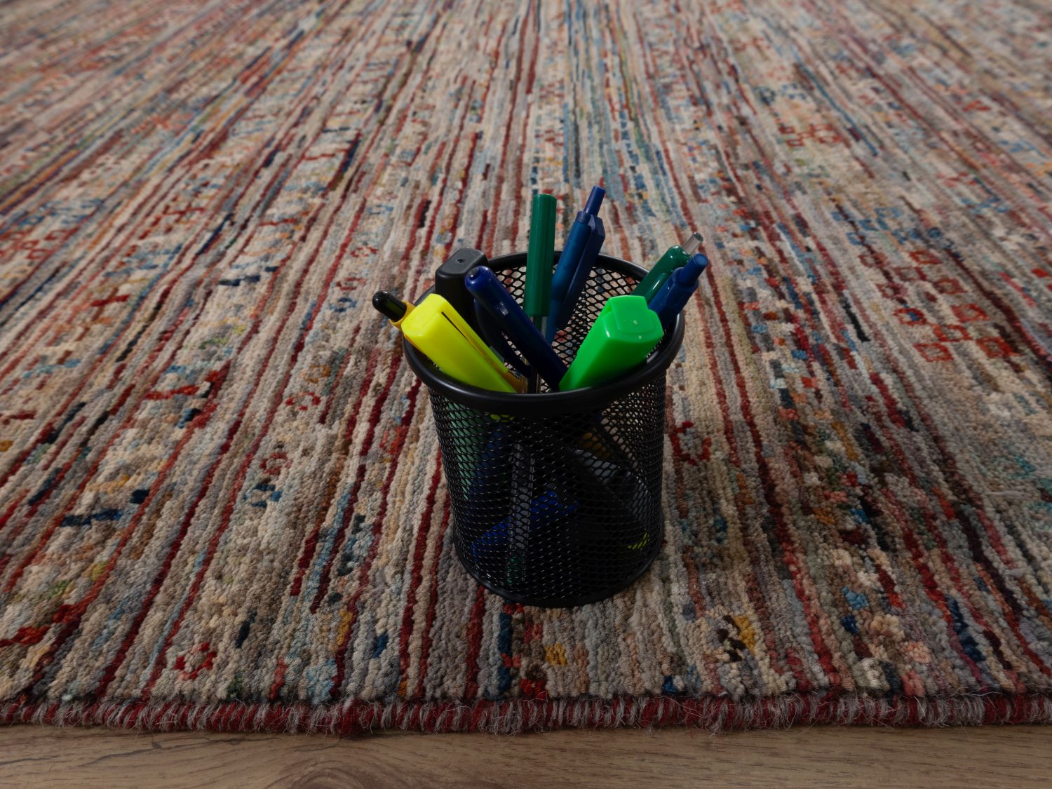 Afghaans Tapijt Laagpolig Handgeknoopt Wollen Vloerkleed - Omid Afghan Wool Luxury 297x194 - Omid Carpets