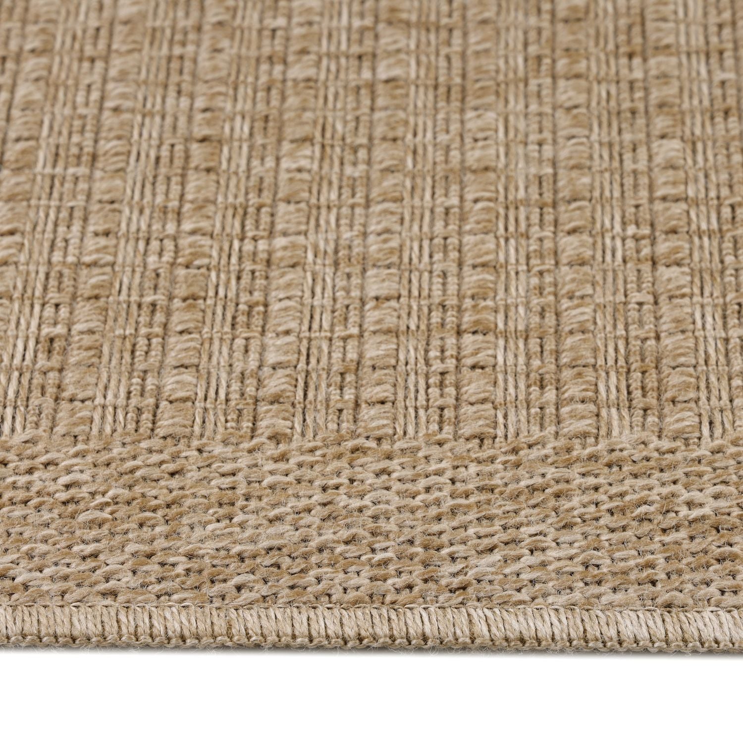 Beige Tapijt Laagpolig Vloerkleed Omid Walnut Charm Collection