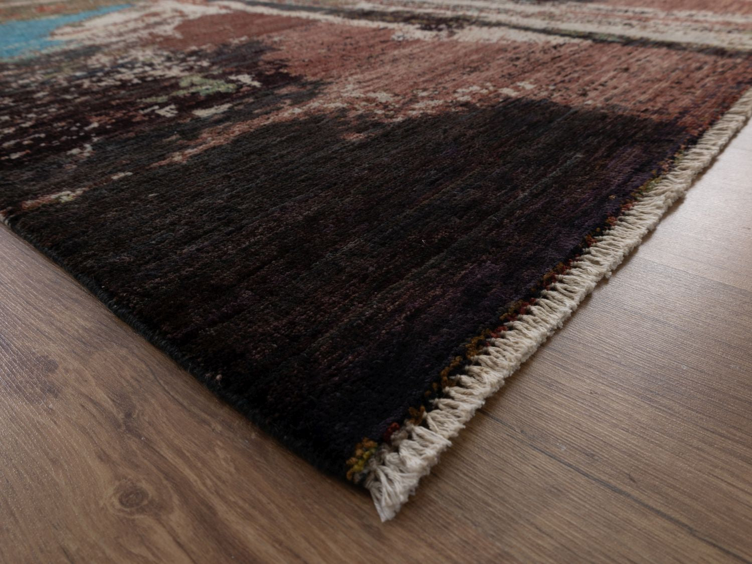 Afghaans Tapijt Laagpolig Handgeknoopt Wollen Vloerkleed - Omid Afghan Wool Luxury 297x194 - Omid Carpets