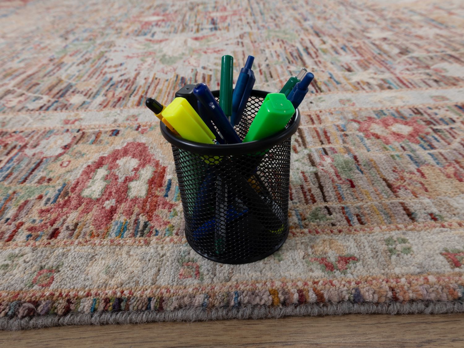 Afghaans Tapijt Laagpolig Handgeknoopt Wollen Vloerkleed - Omid Afghan Wool Luxury 297x194 - Omid Carpets