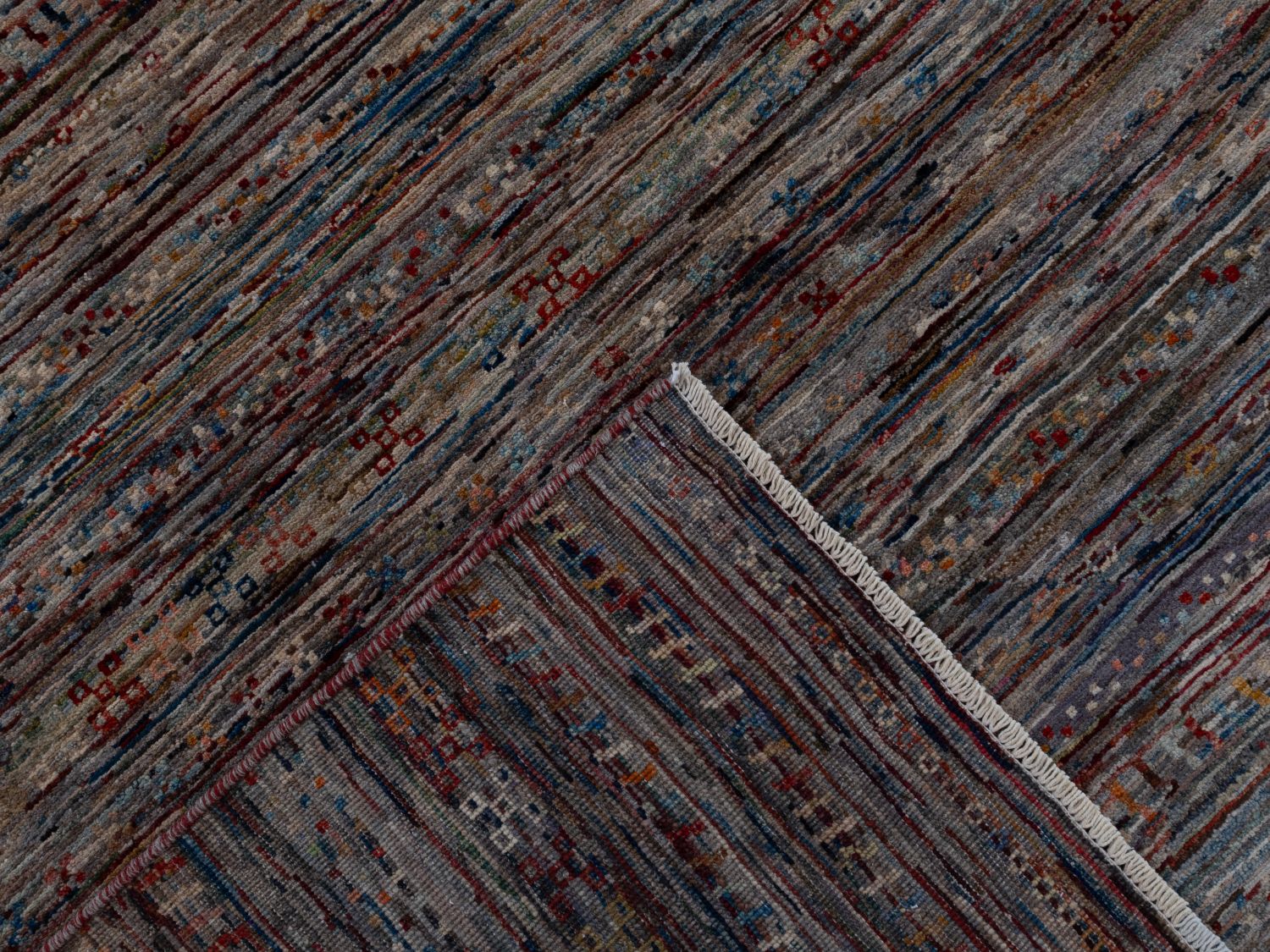 Afghaans Tapijt Laagpolig Handgeknoopt Wollen Vloerkleed - Omid Afghan Wool Luxury 297x194 - Omid Carpets