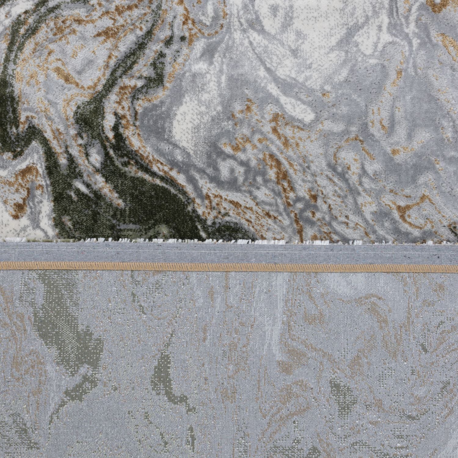 Grijs Tapijt Laagpolig Vloerkleed Omid Abstract Luxury - Omid Carpets