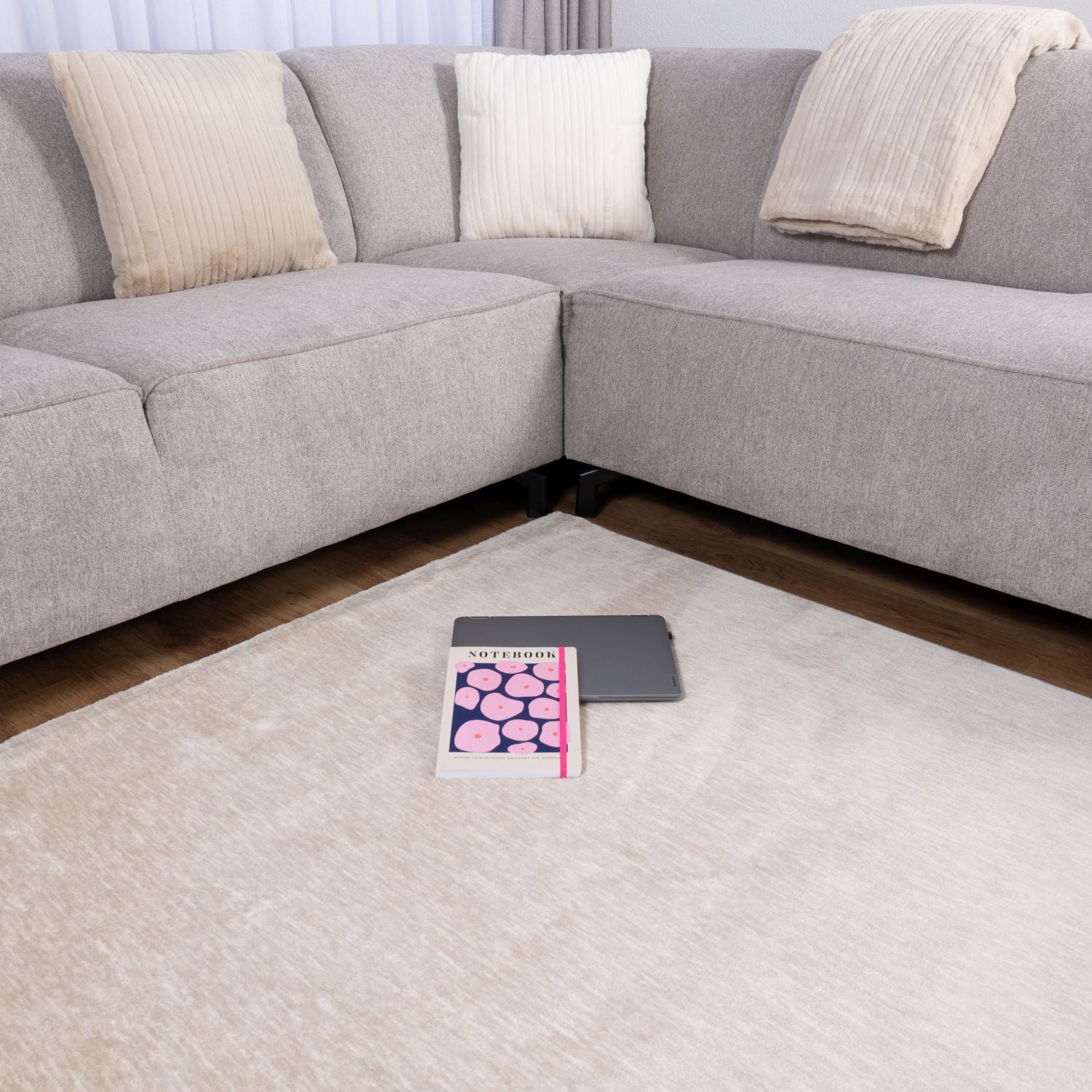 Kleurrijk Tapijt Laagpolig Vloerkleed Omid Art - Omid Carpets