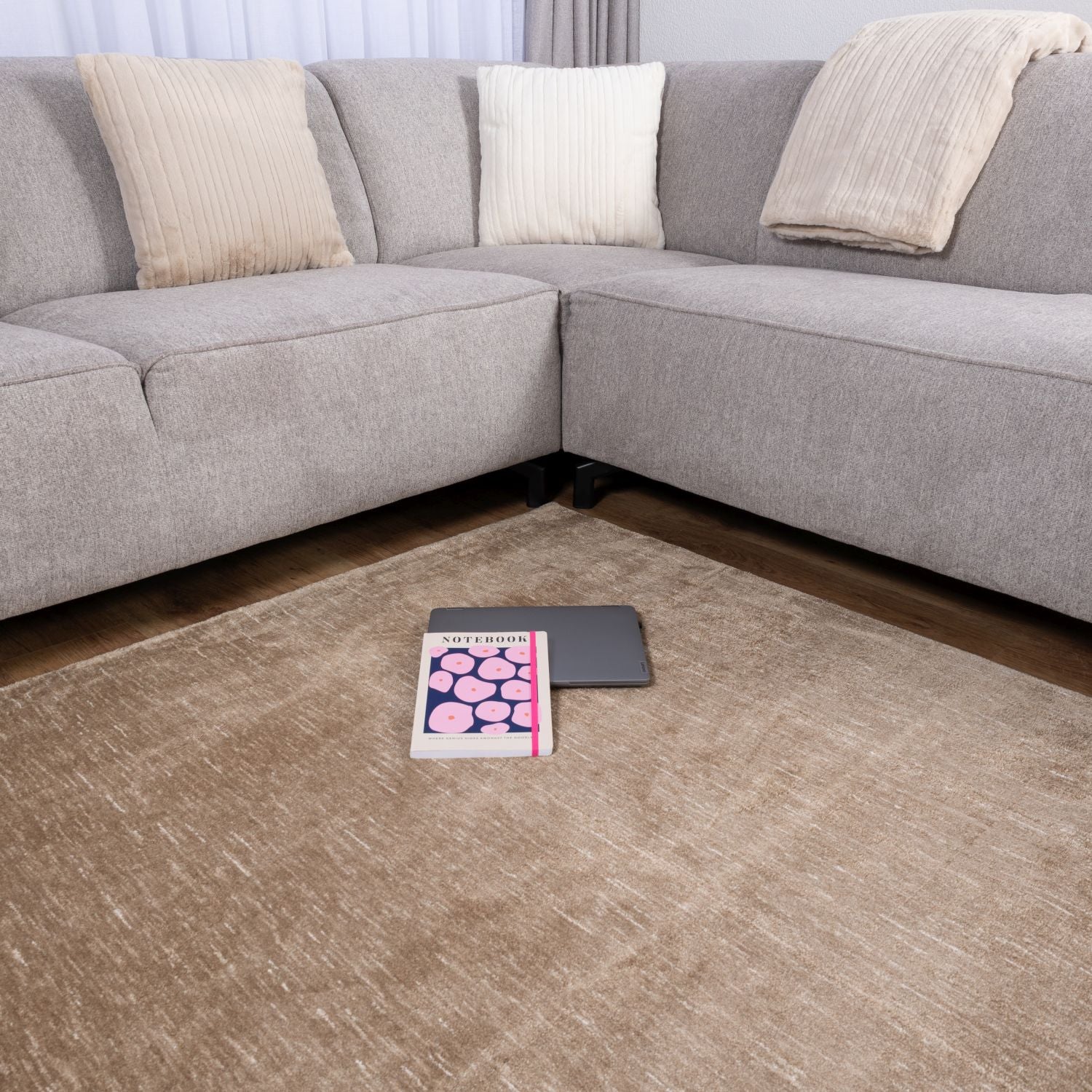 Kleurrijk Tapijt Laagpolig Vloerkleed Omid Art - Omid Carpets