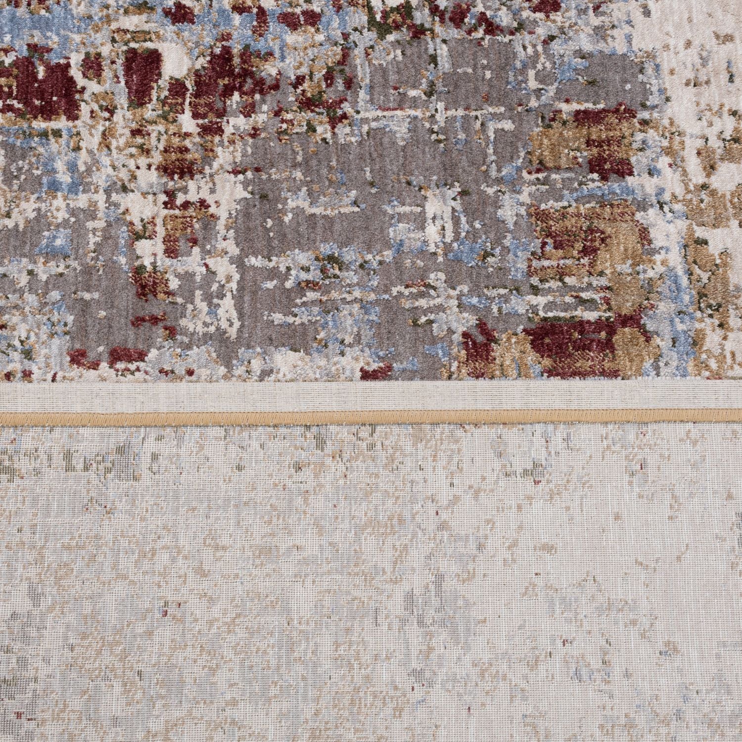 Kleurrijk Tapijt Laagpolig Vloerkleed Omid Art - Omid Carpets