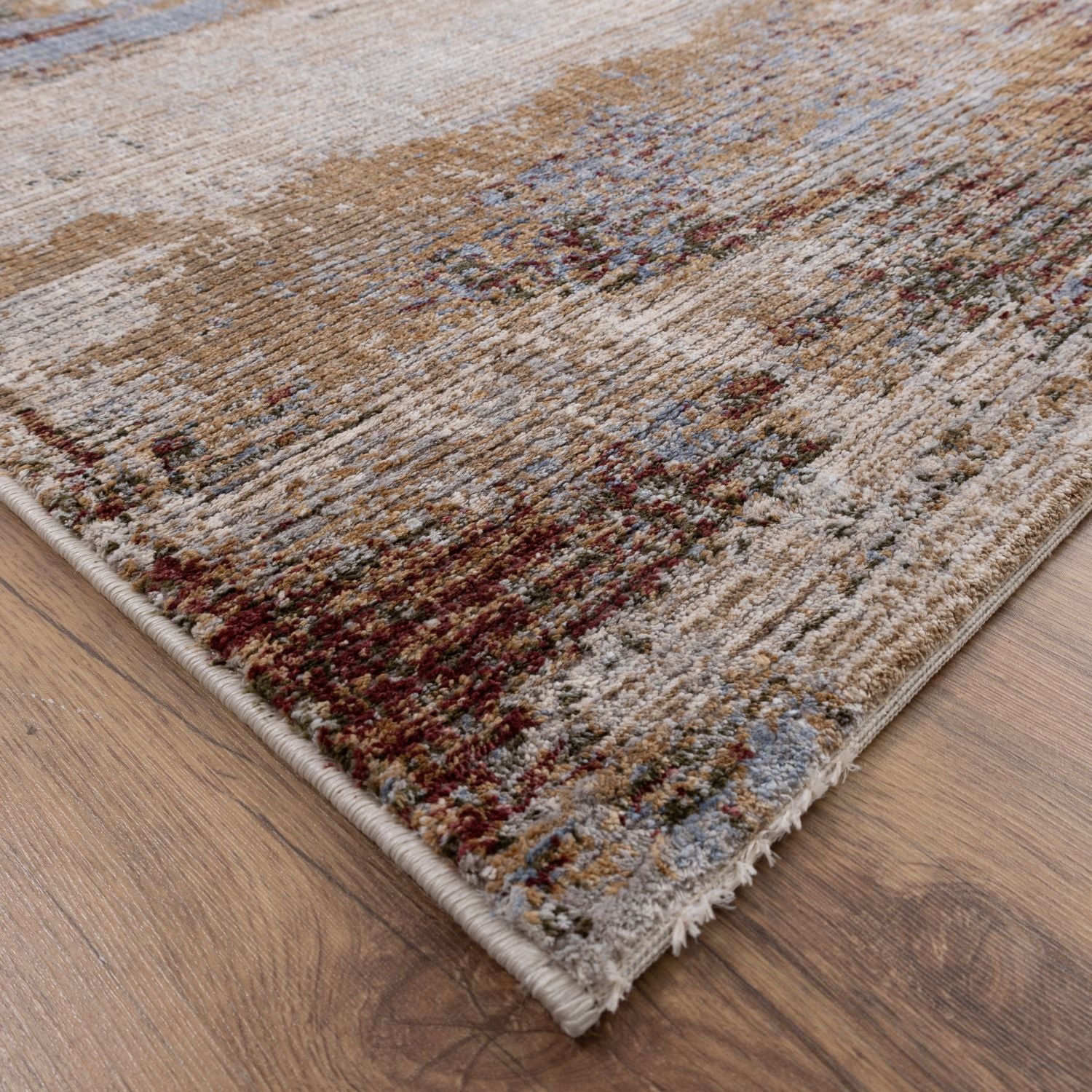 Kleurrijk Tapijt Laagpolig Vloerkleed Omid Art - Omid Carpets