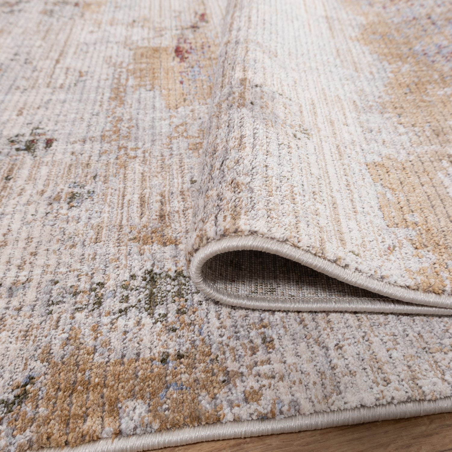 Kleurrijk Tapijt Laagpolig Vloerkleed Omid Art - Omid Carpets