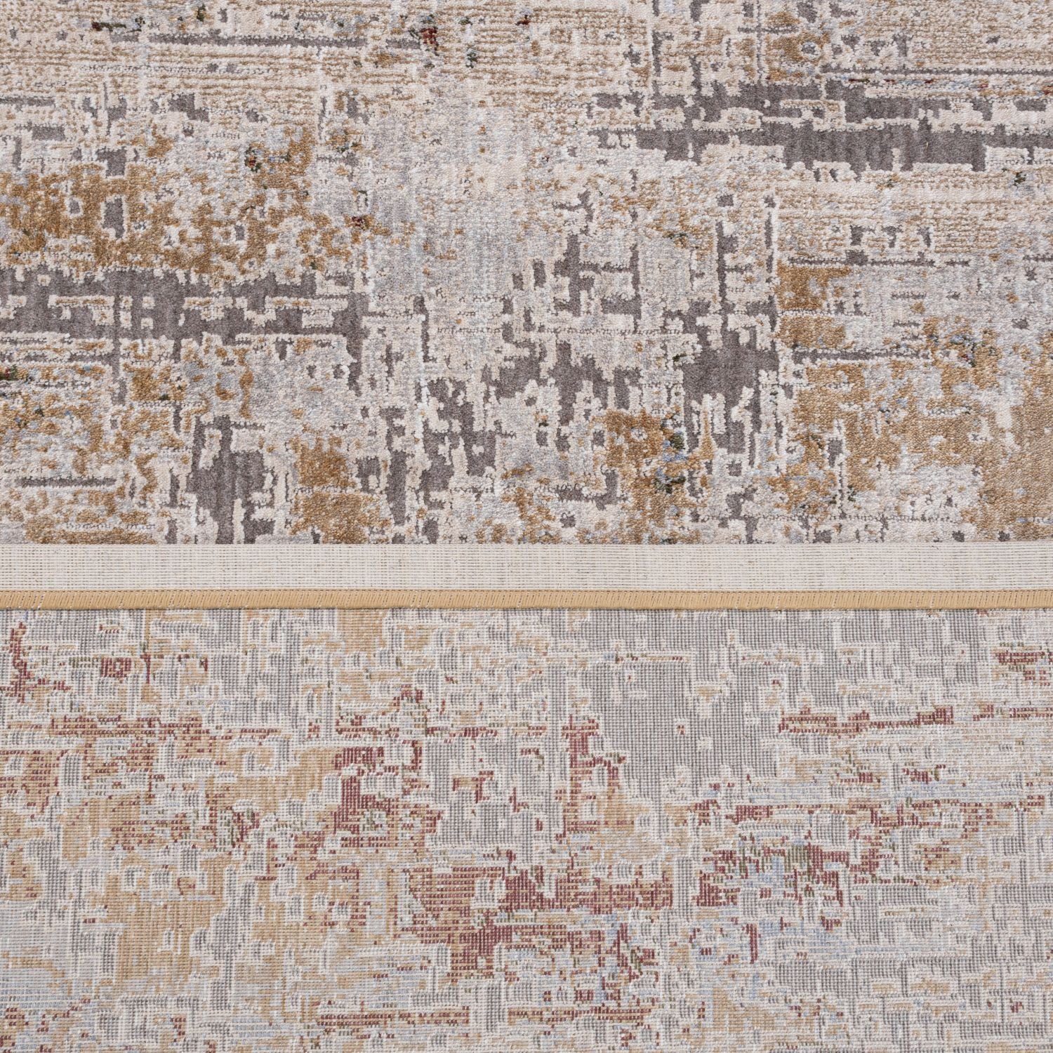 Kleurrijk Tapijt Laagpolig Vloerkleed Omid Art - Omid Carpets